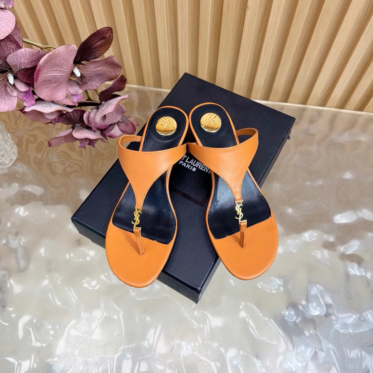 Босоножки Женские Saint Laurent 11660214