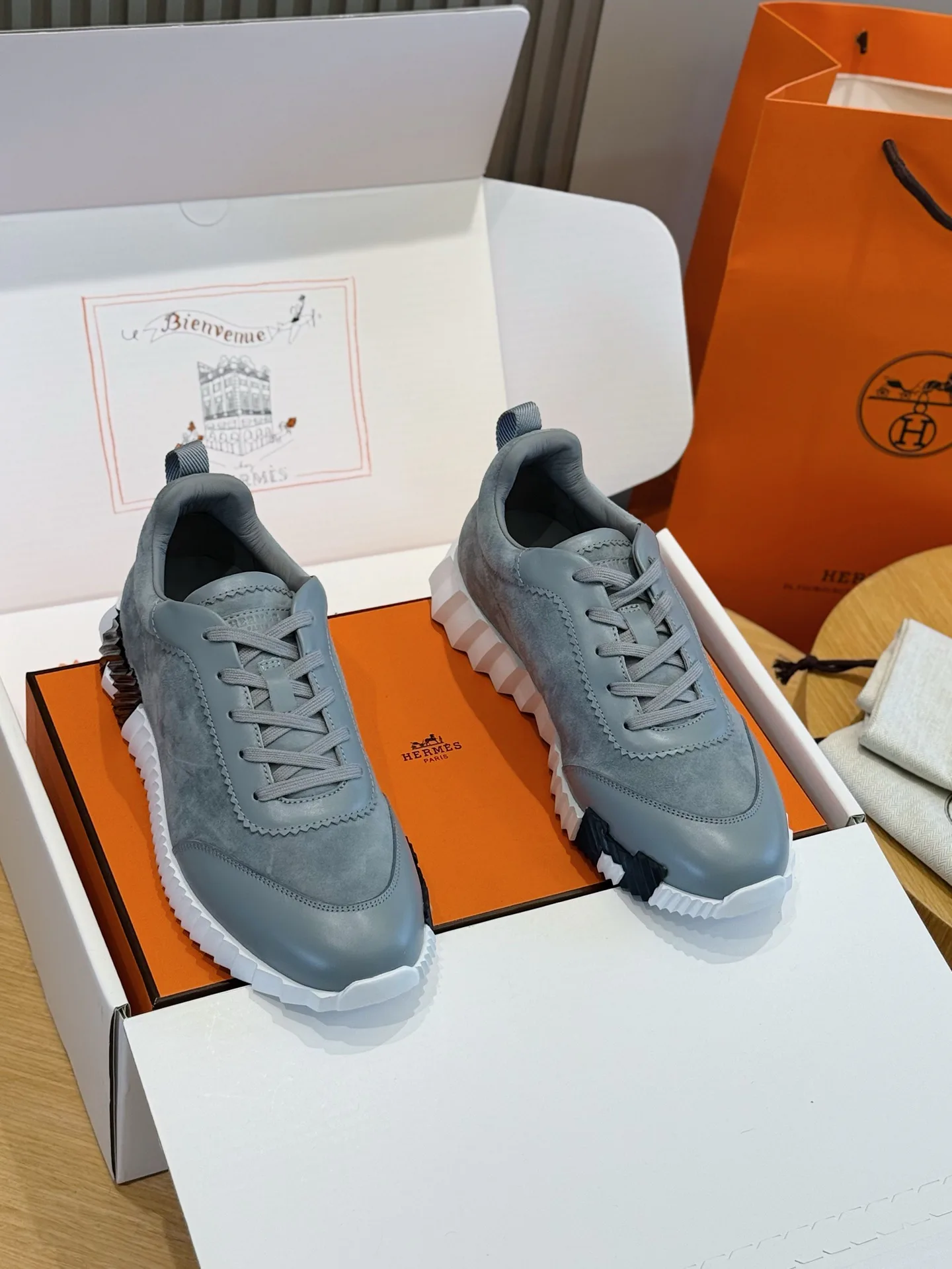 Кроссовки Мужские Hermes 13132138