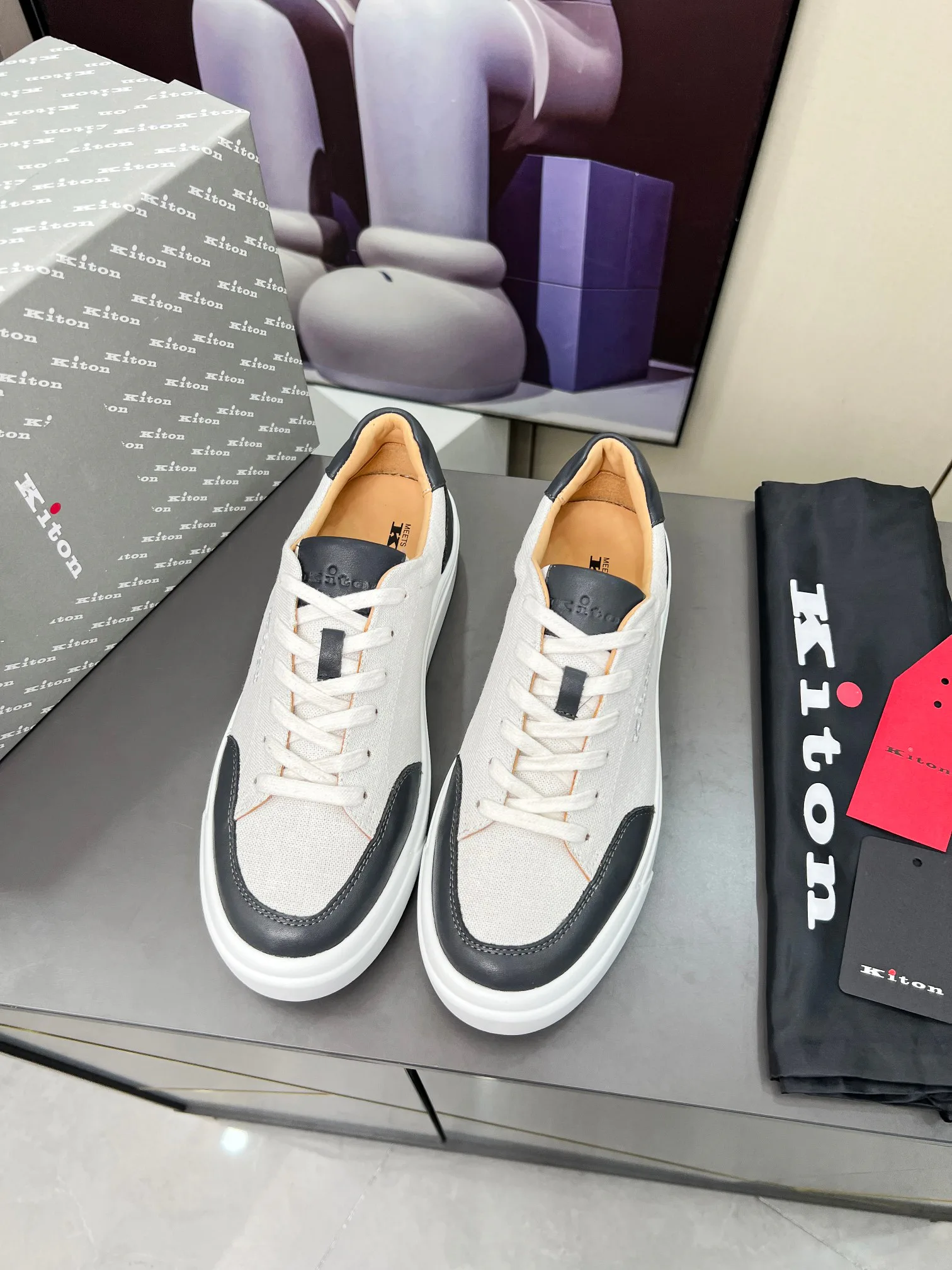 Кеды Мужские Kiton 75527