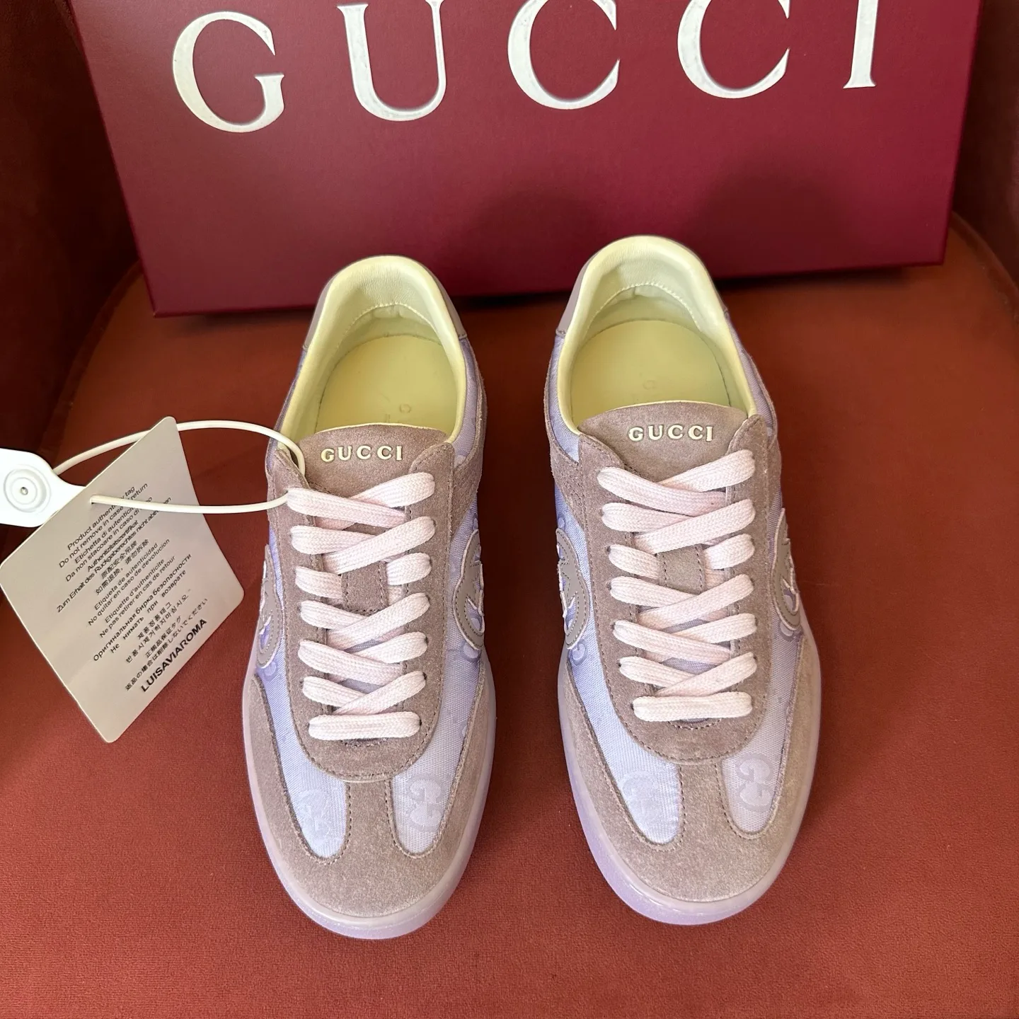 Кеды Женские Gucci 415876