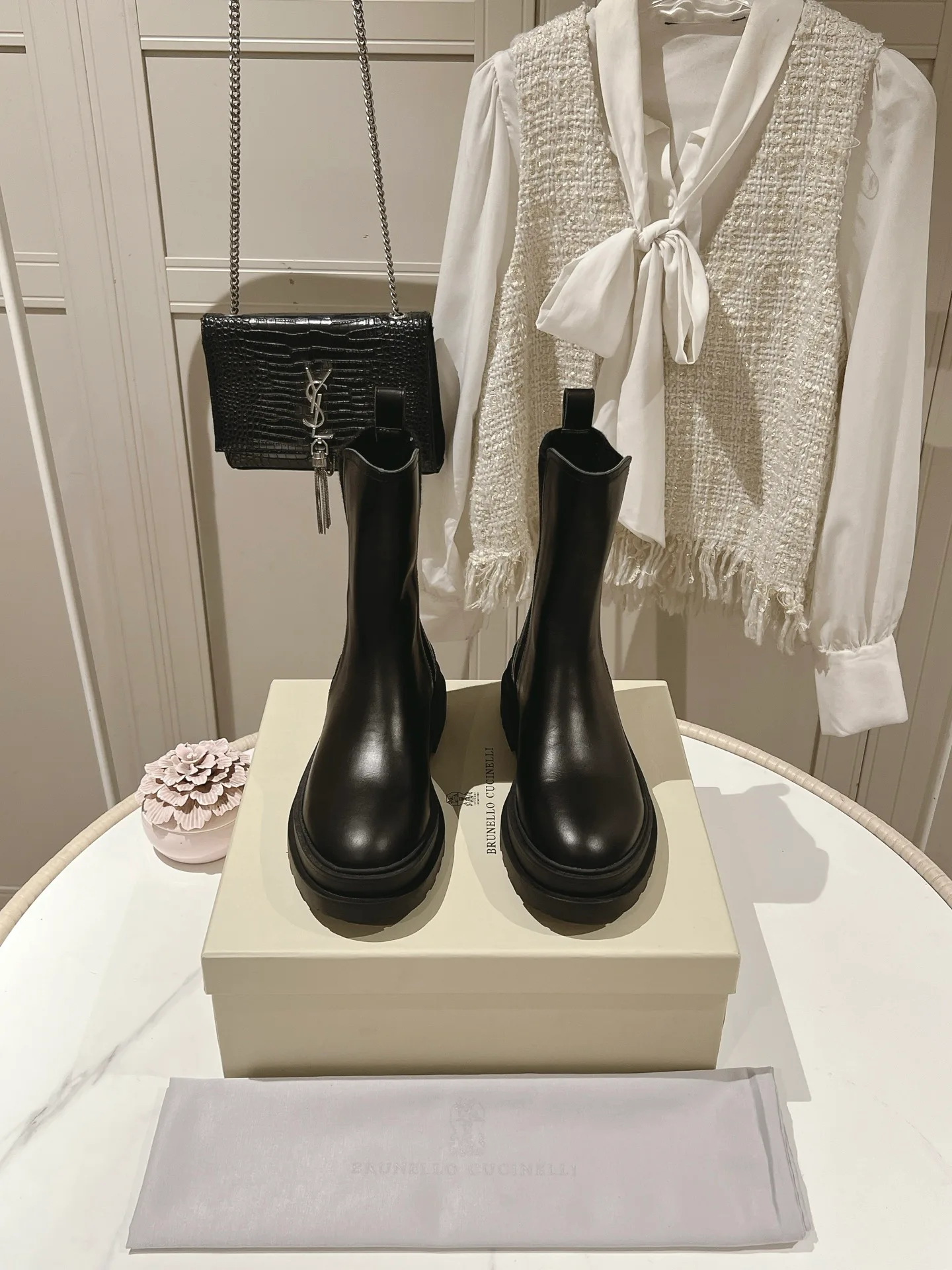 Ботинки Женские Brunello Cucinelli 18217271
