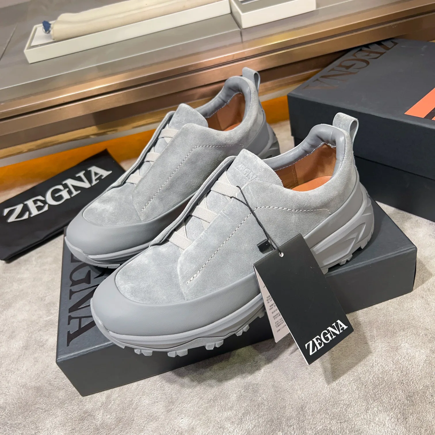 Кроссовки Мужские Zegna 1193029