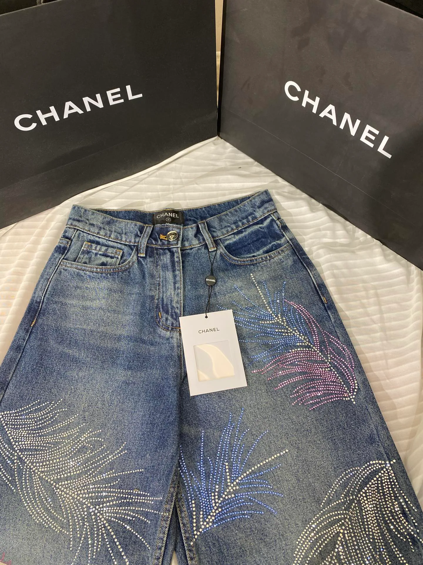 Джинсы Женские Chanel 1849761