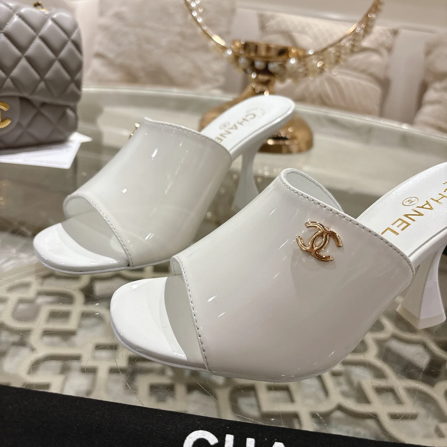 Босоножки Женские Chanel 1590813