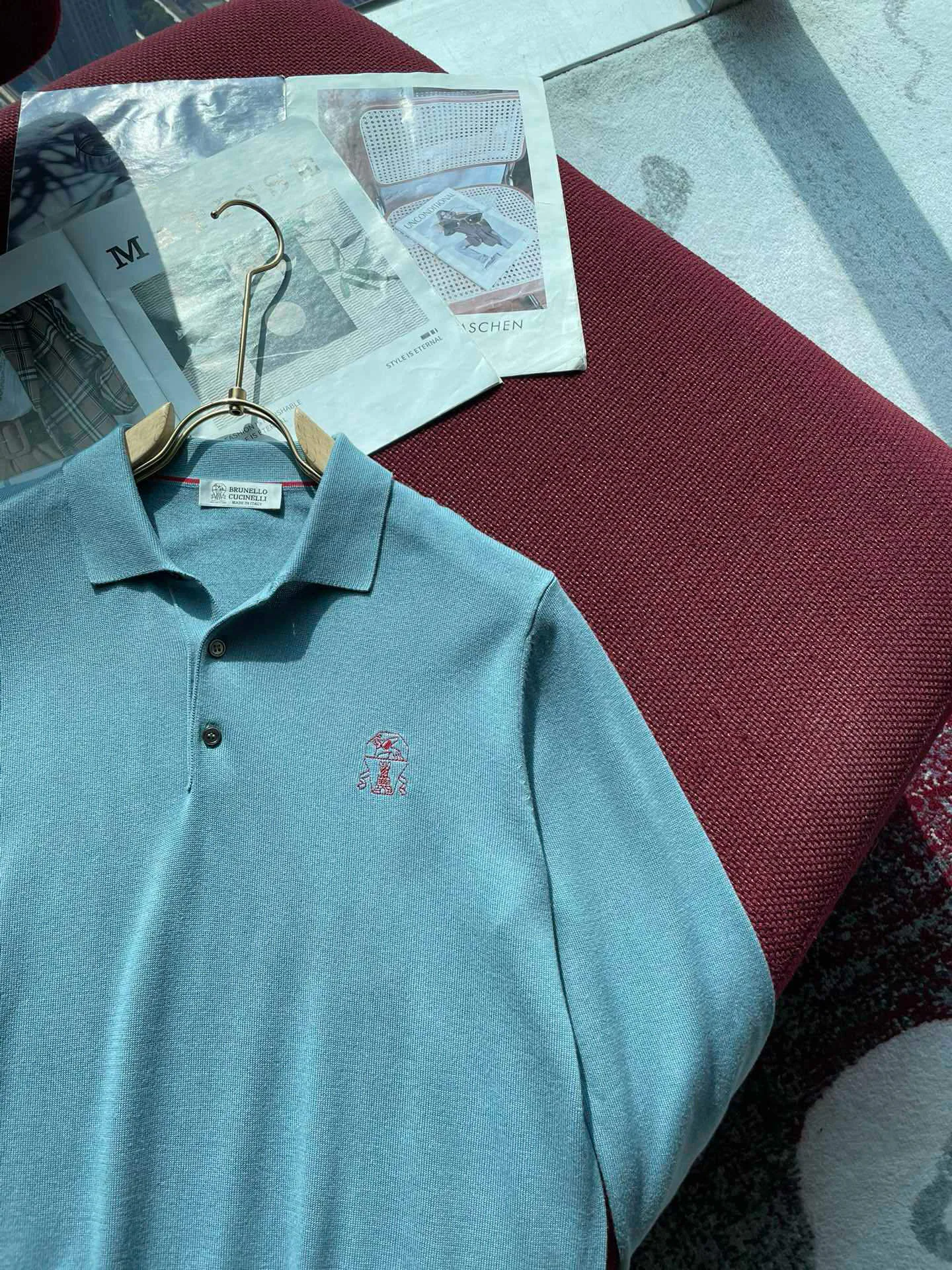 Лонгсливы Мужские Brunello Cucinelli 9990326