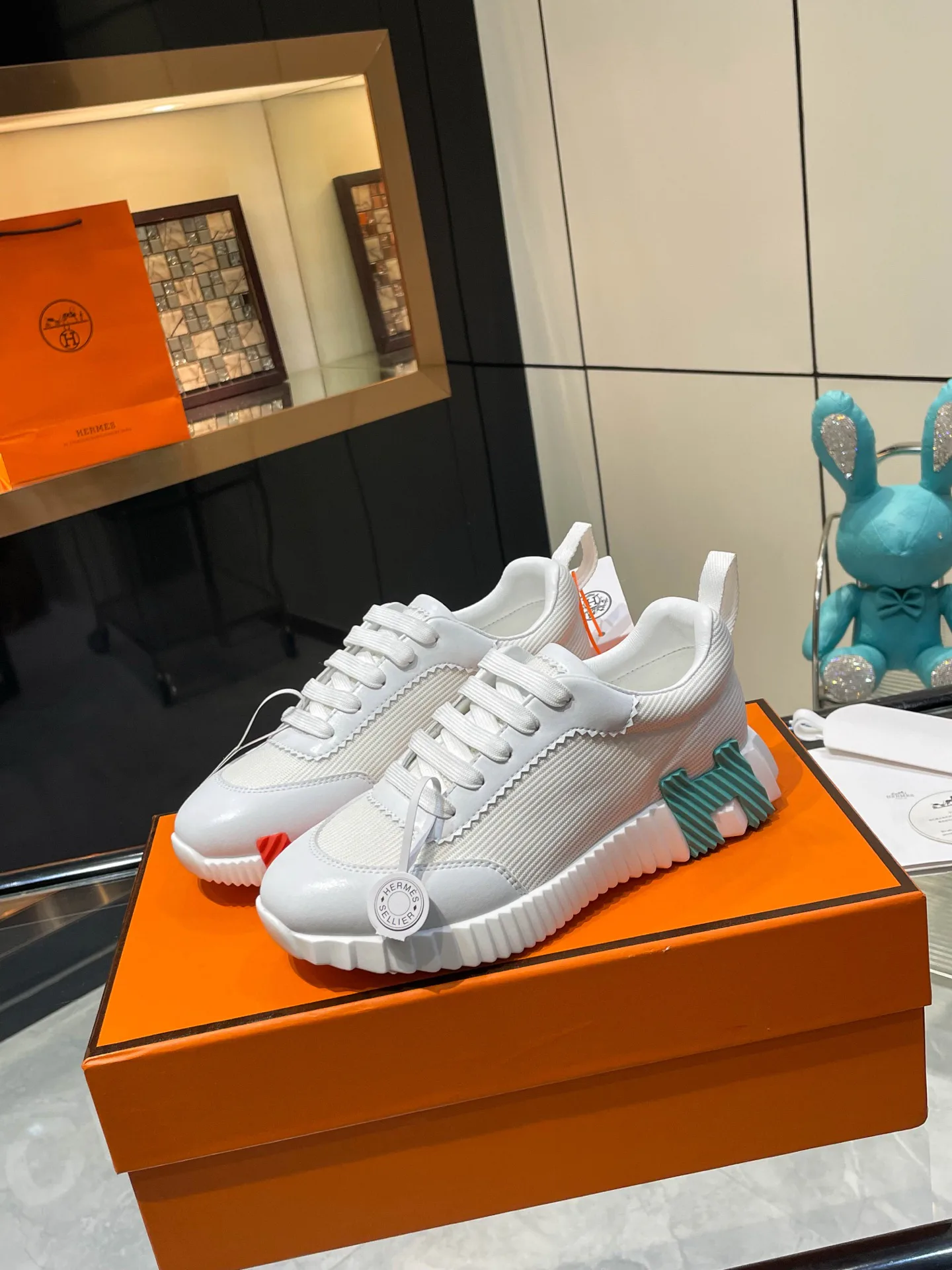 Кроссовки Женские Hermes 232536