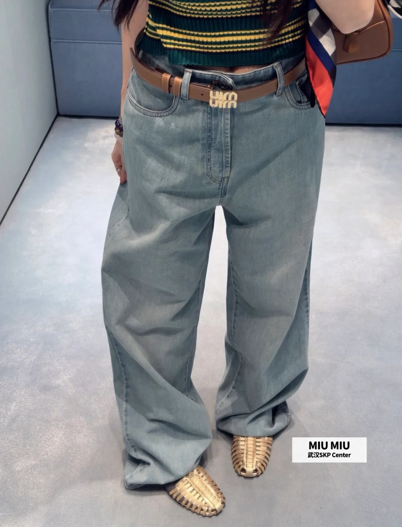 Джинсы Женские Miu Miu 12705284