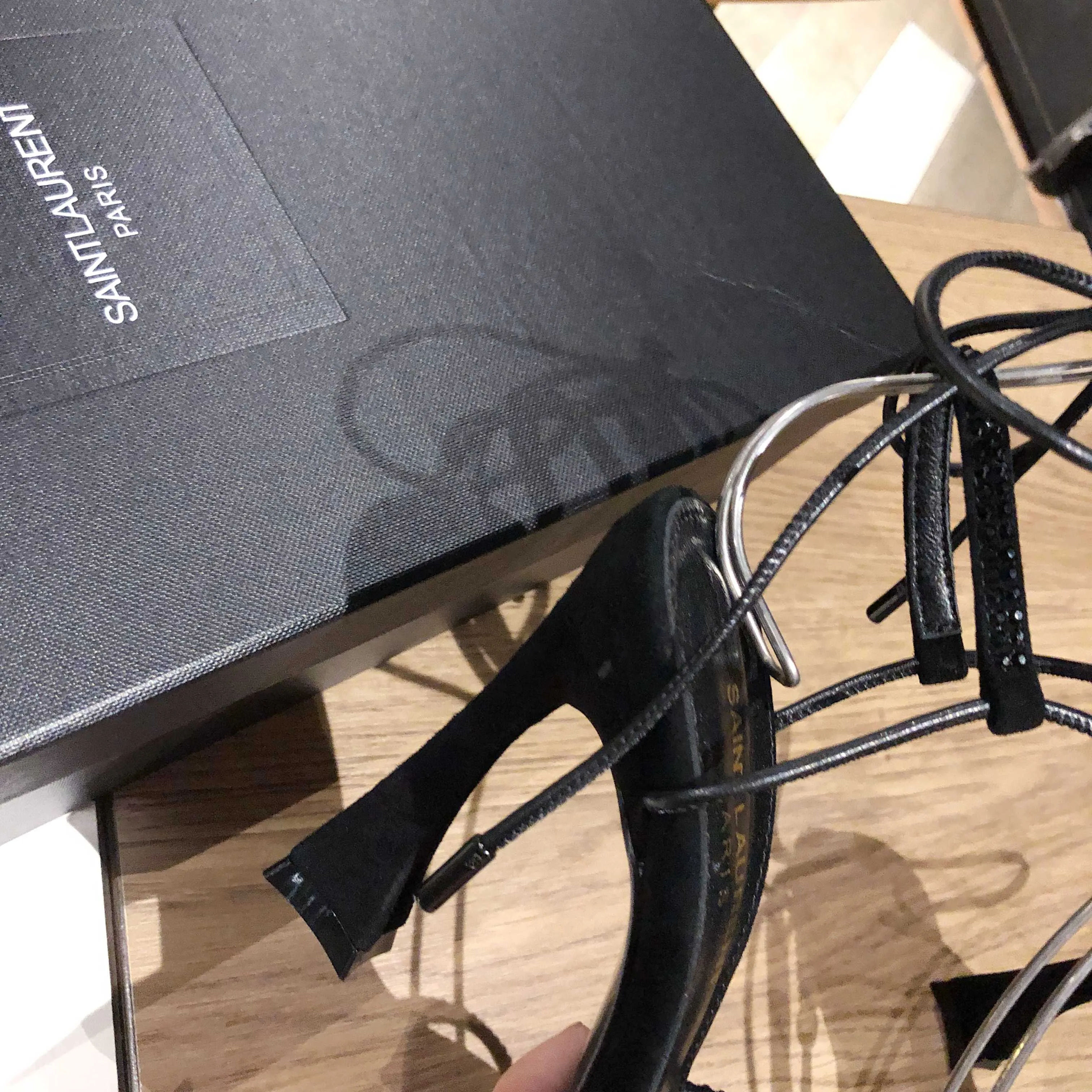 Босоножки Женские Saint Laurent 11220452