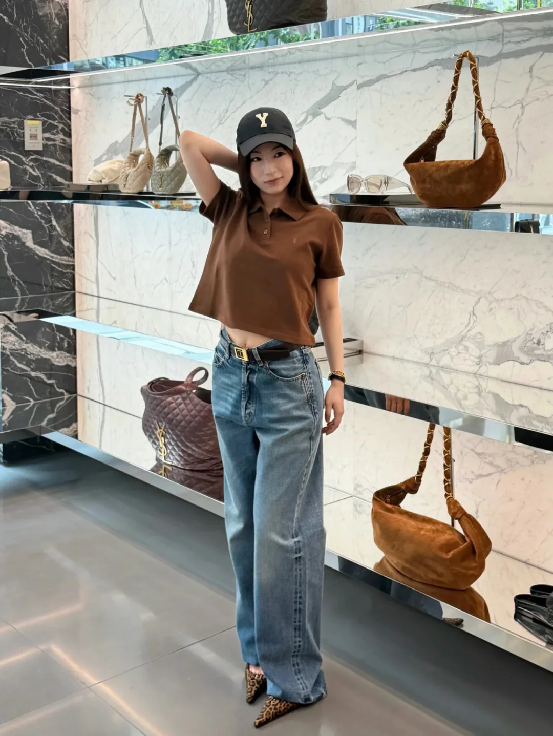Рубашки Женские Saint Laurent 17183919