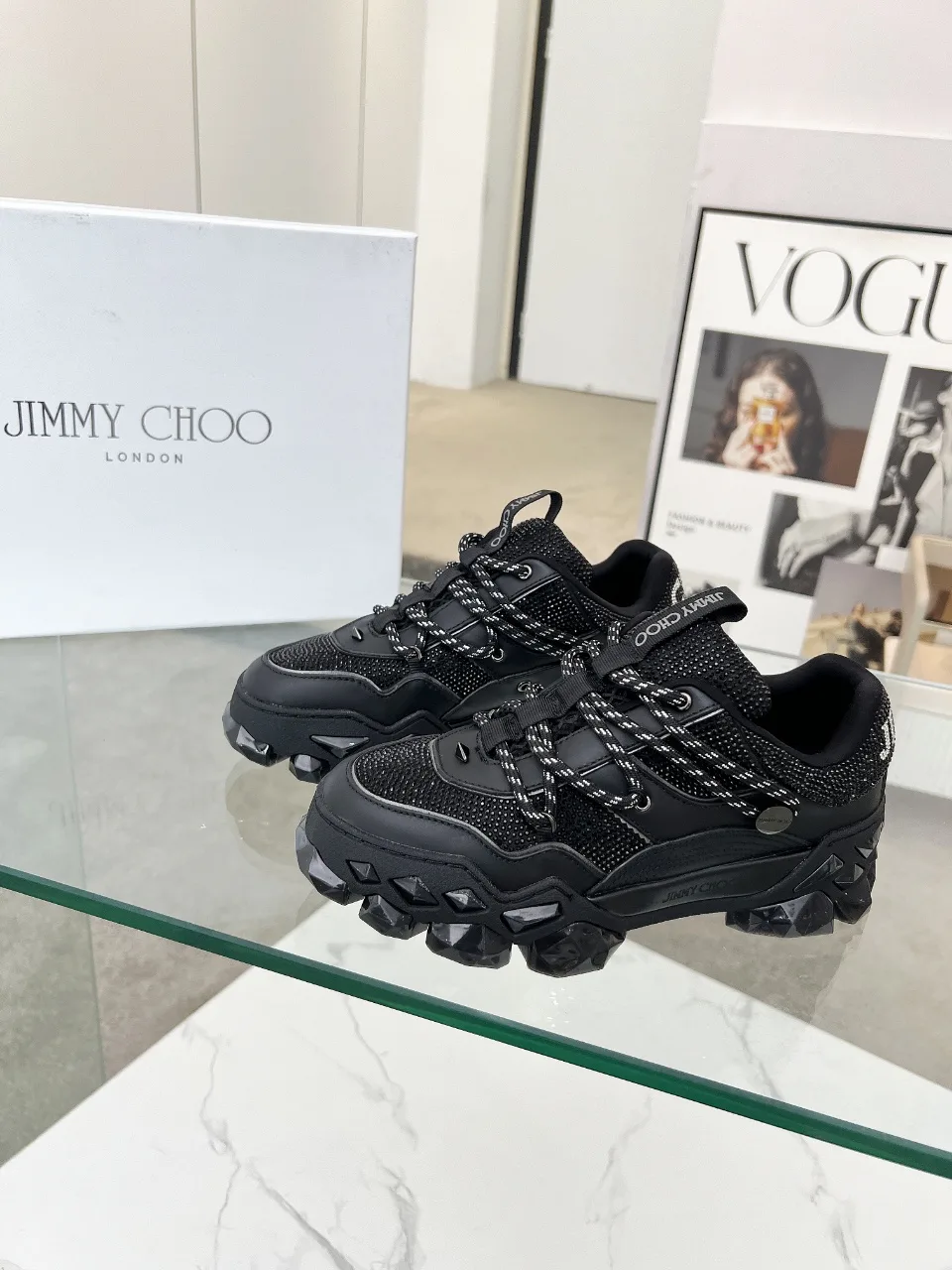 Кроссовки Женские Jimmy Choo 788644