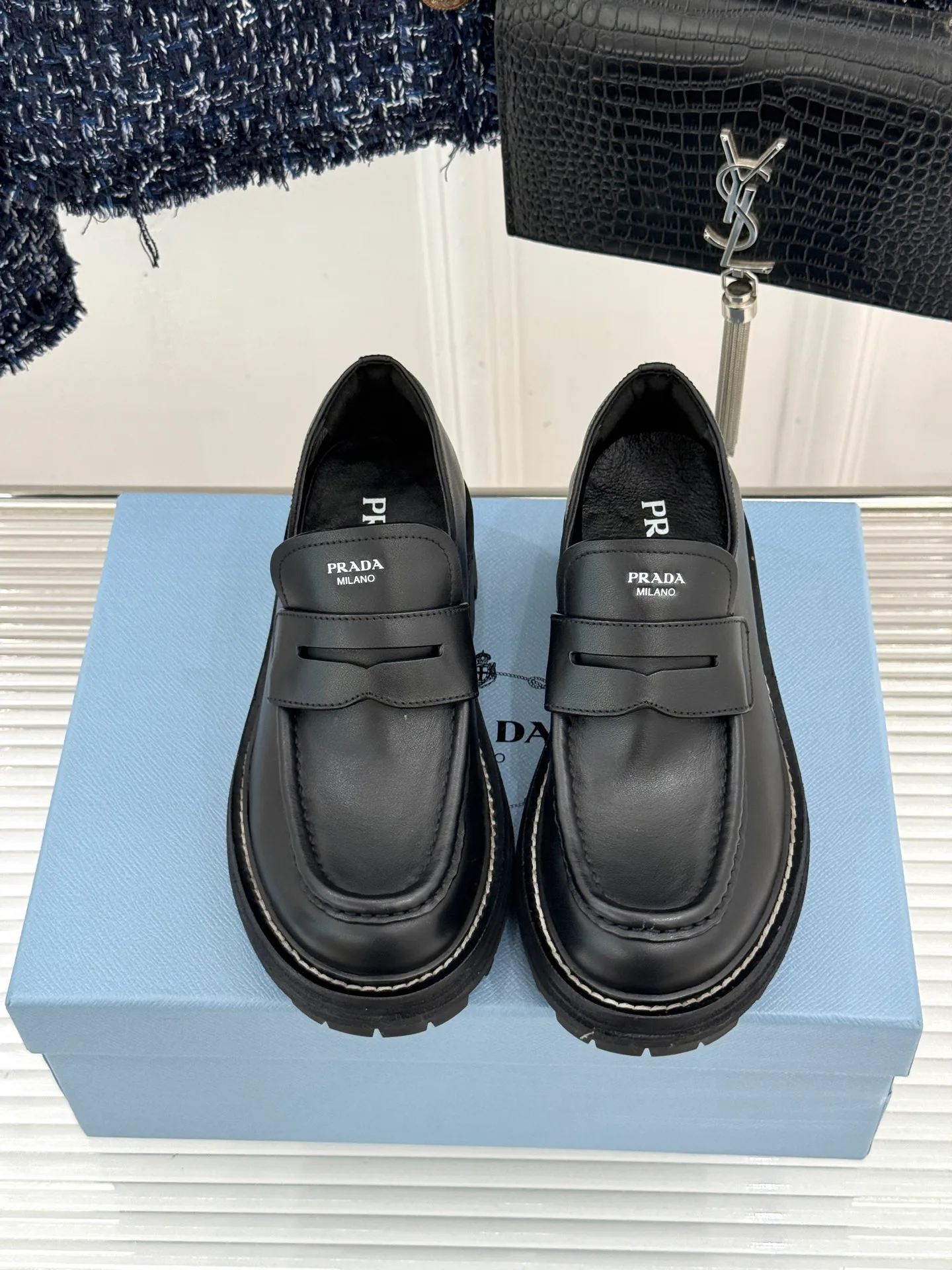 Лоферы И Мокасины Женские Prada 18780372