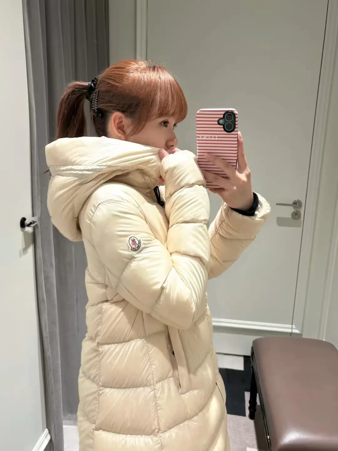 Куртки И Пуховики Женские Moncler 18048036