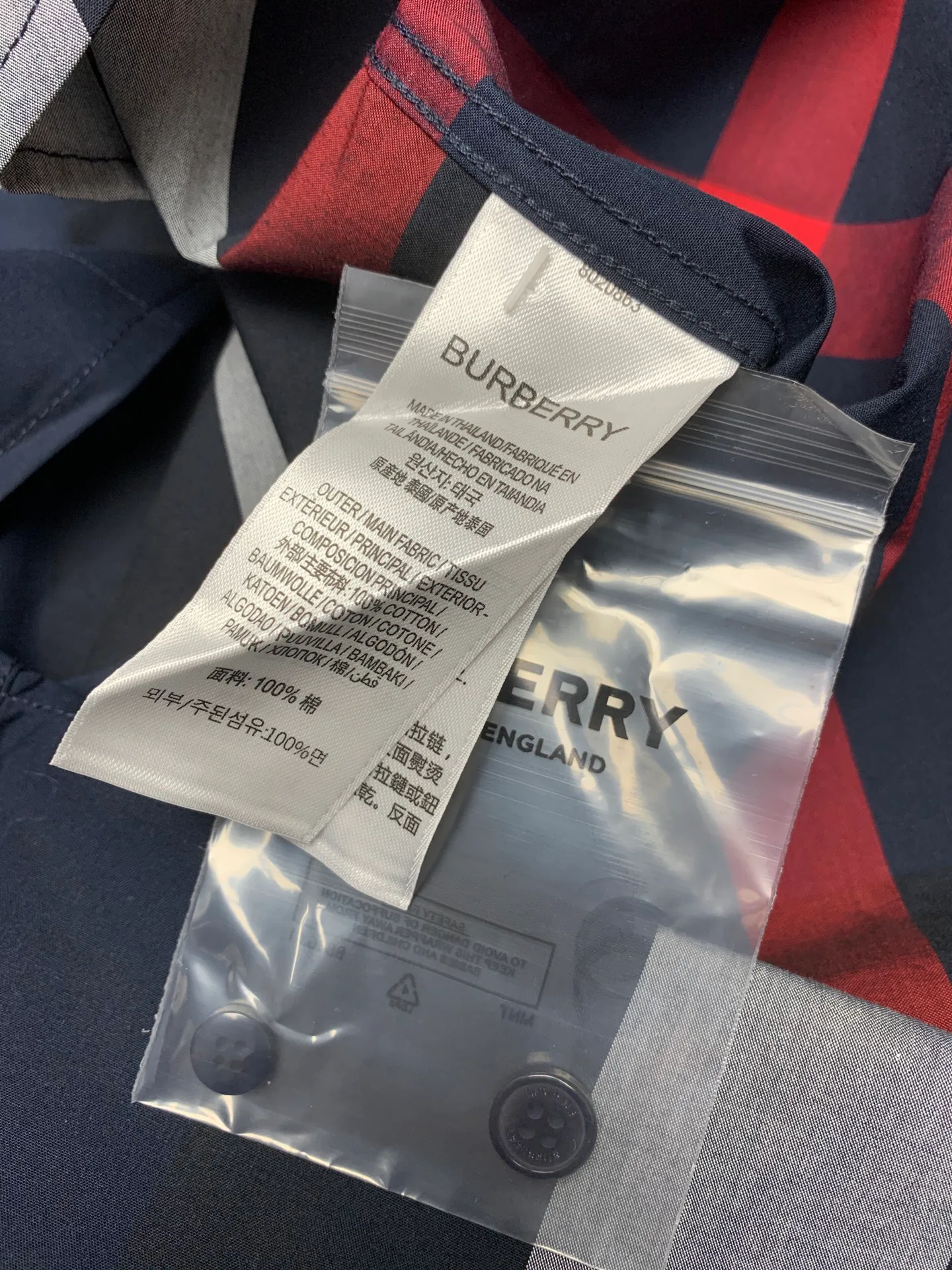 Рубашки Мужские Burberry 17967411
