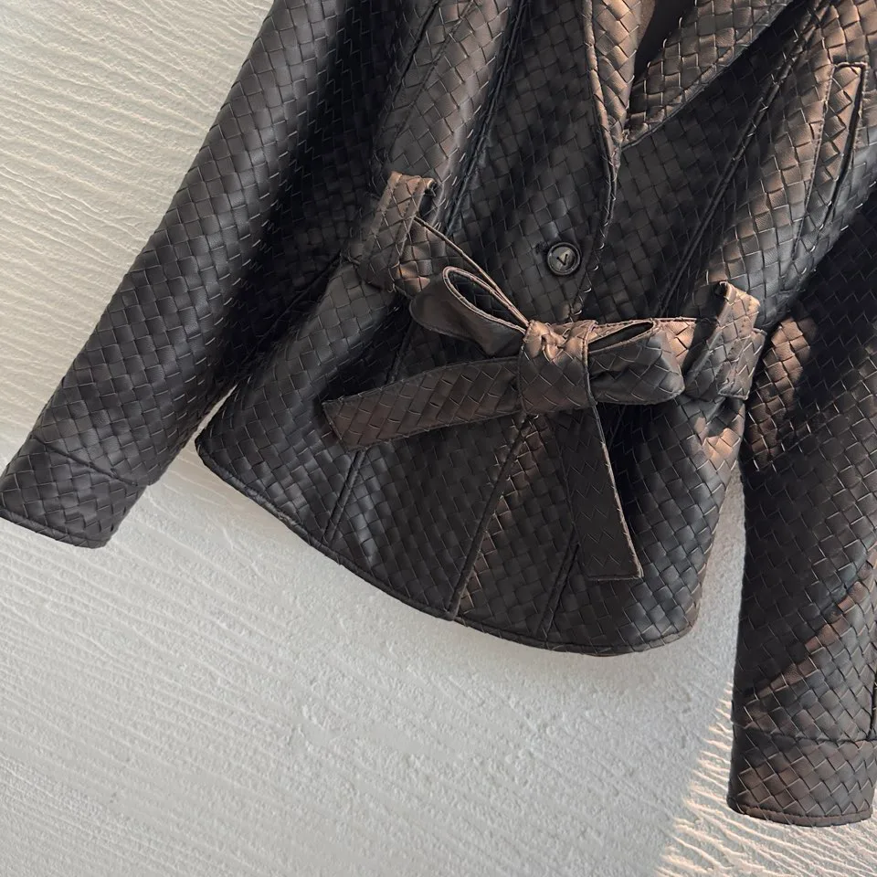 Кожаные Куртки И Дублёнки Женские Bottega Veneta 18172953