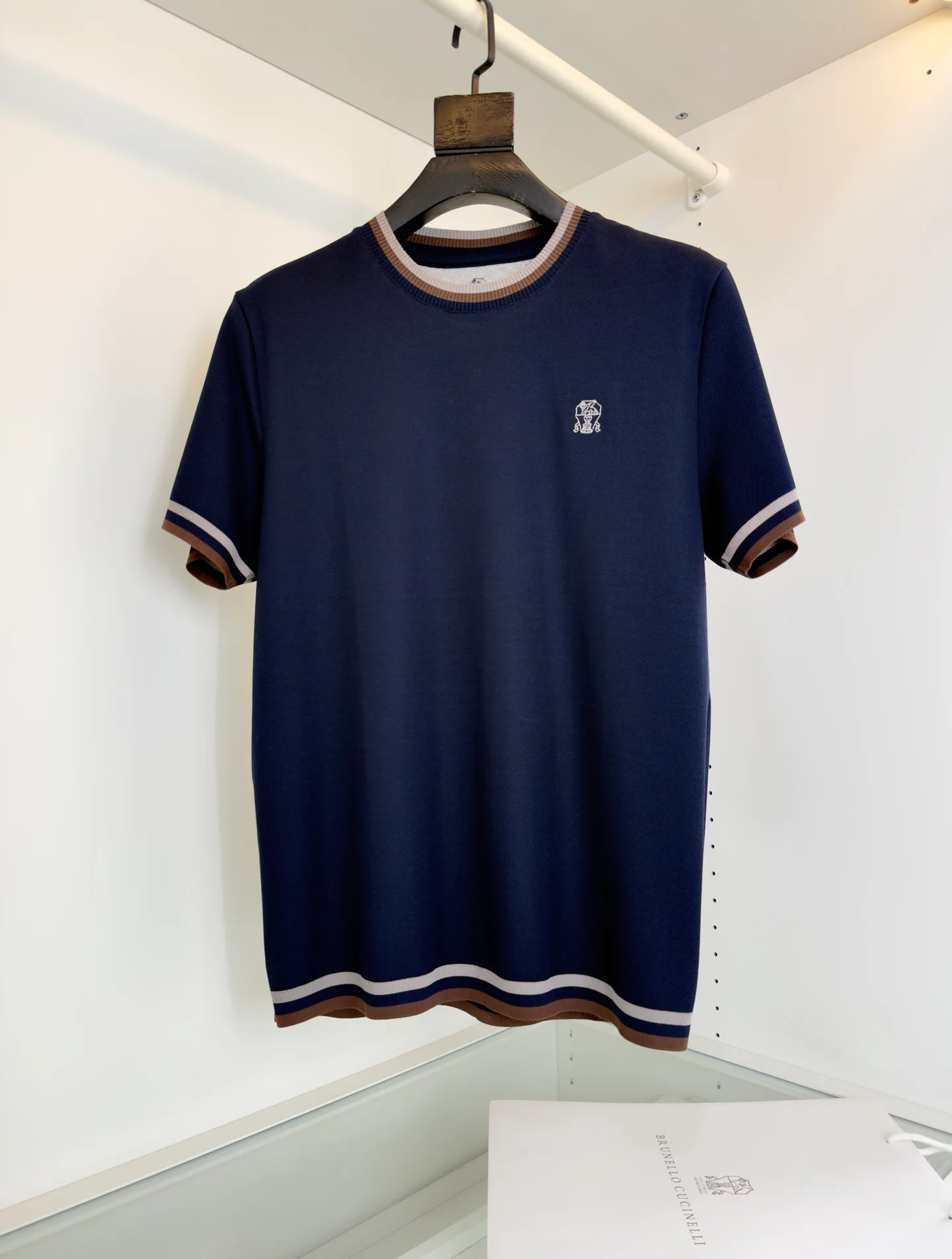 Футболки Мужские Brunello Cucinelli 1322789