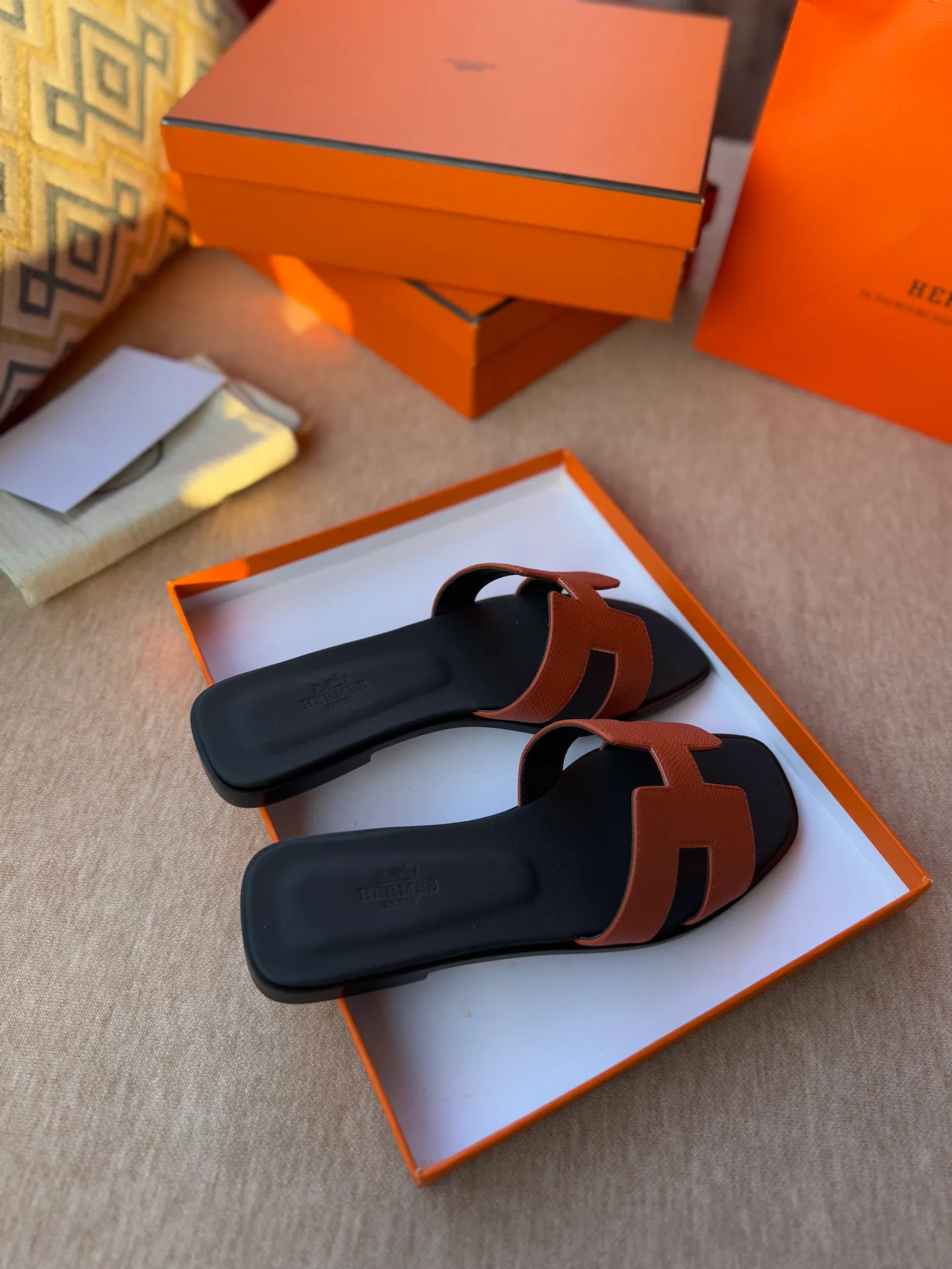 Шлепанцы Женские Hermes 18666
