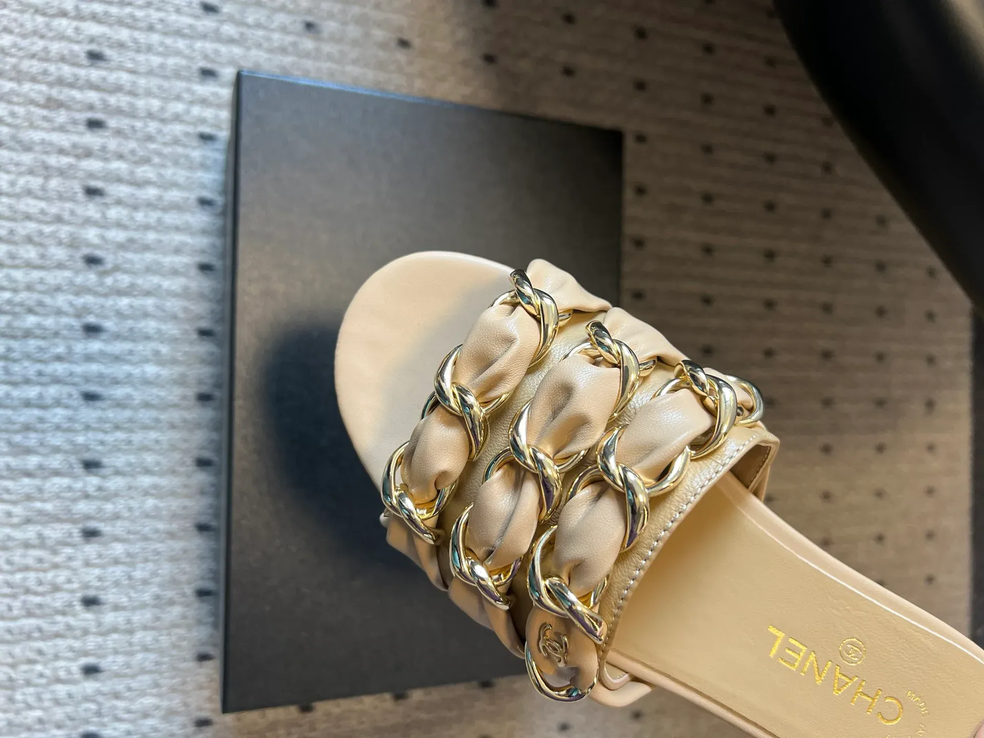 Шлепанцы Женские Chanel 1122373