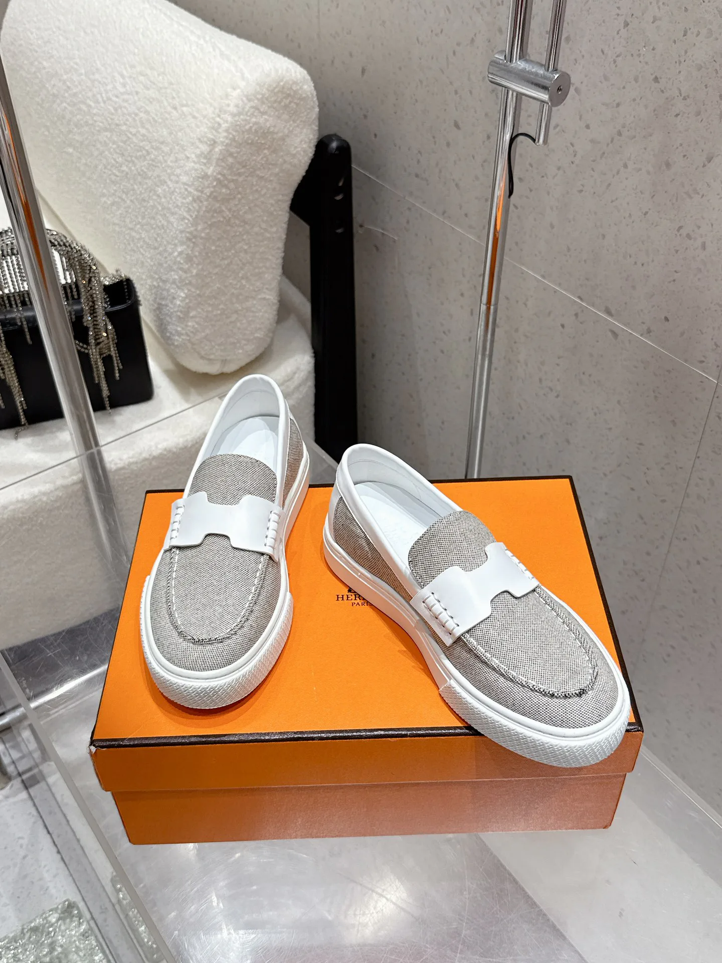 Лоферы Женские Hermes 490733