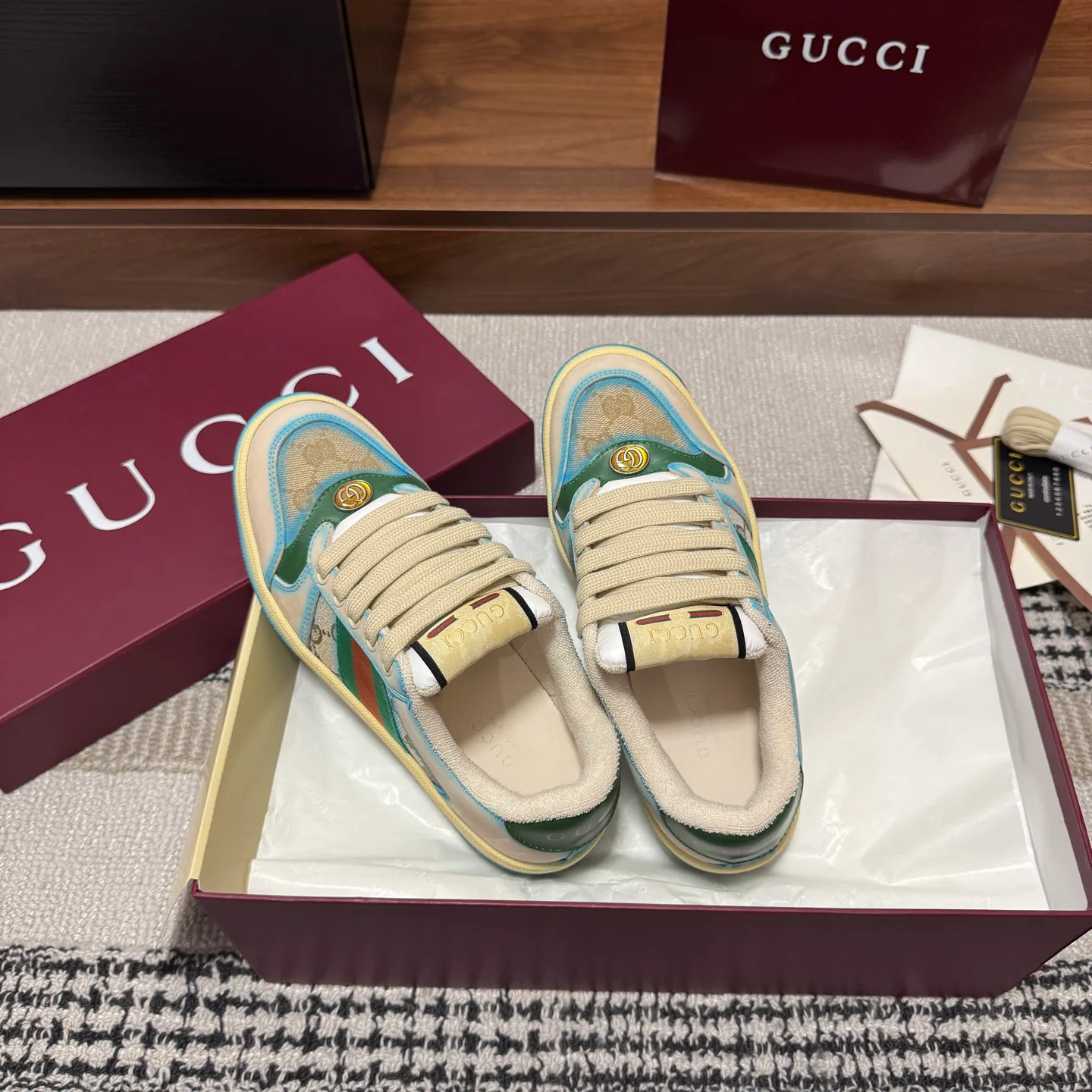 Кеды Женские Gucci 11946864