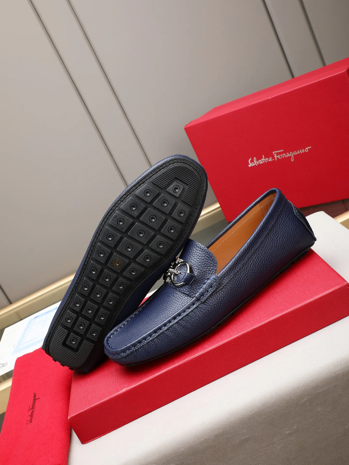 Мокасины Мужские Salvatore Ferragamo 5933245