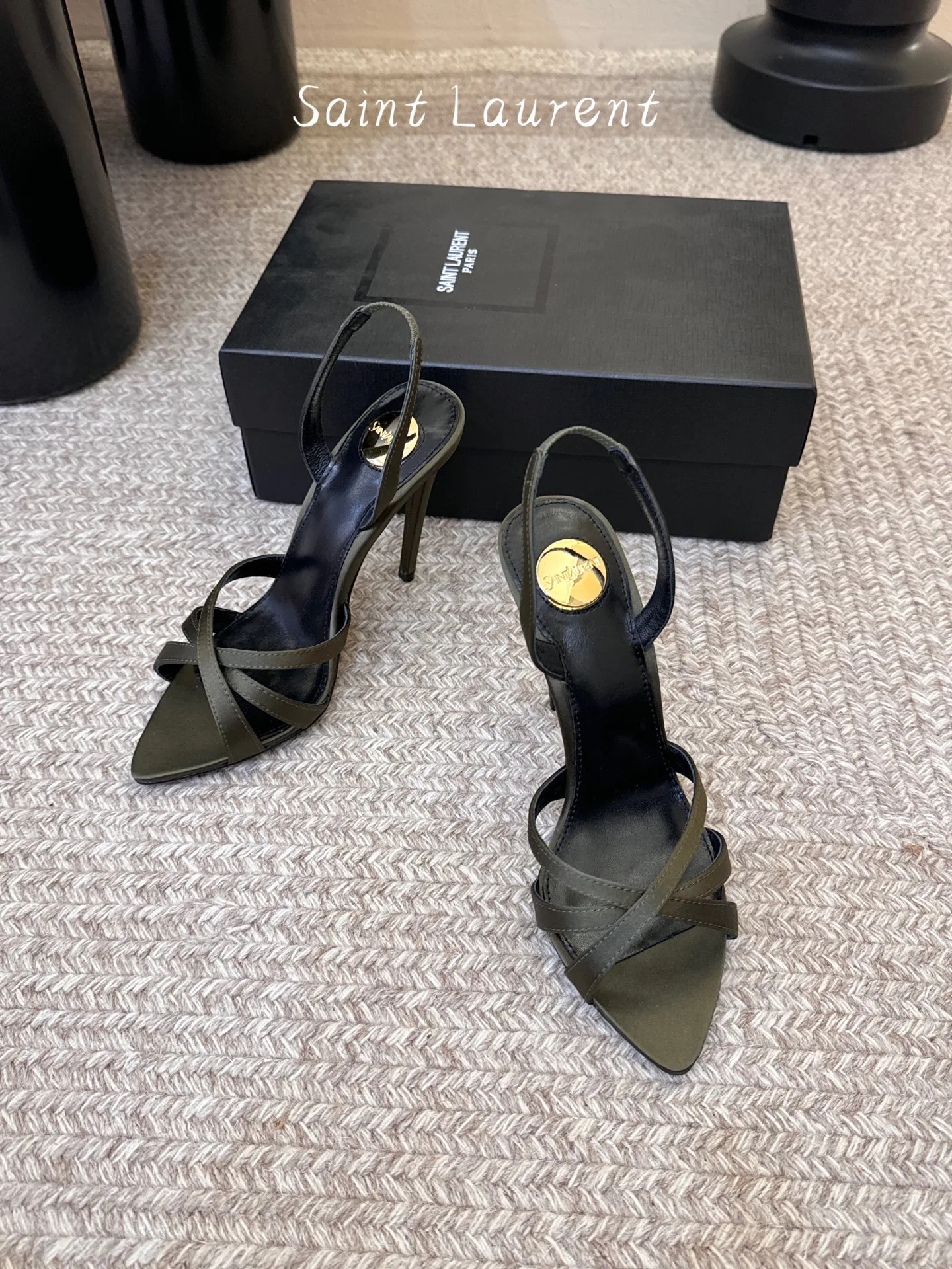 Босоножки Женские Saint Laurent 11238077