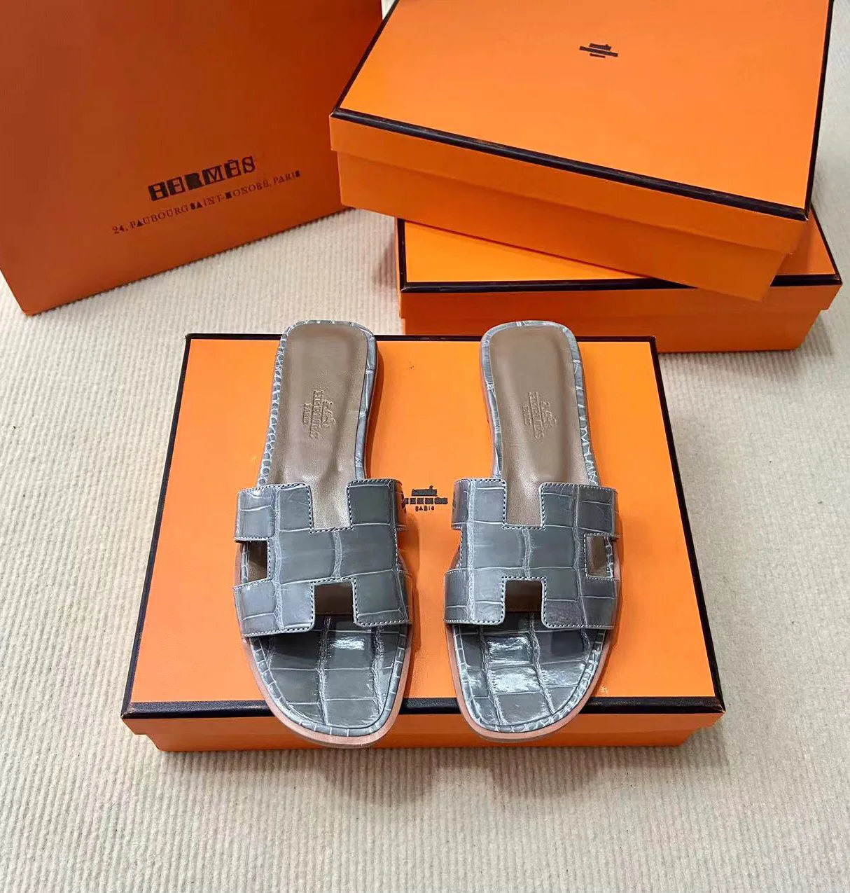 Шлепанцы Женские Hermes 4340501