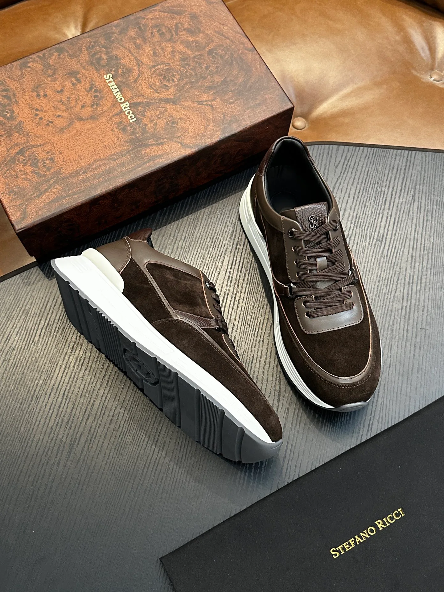 Кроссовки Мужские Stefano Ricci 3369622