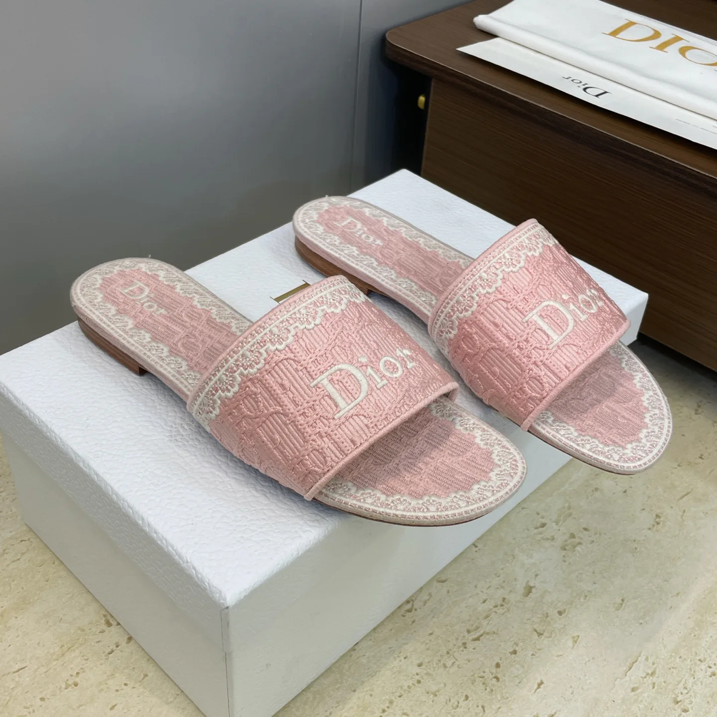 Шлепанцы Женские Christian Dior 1262080