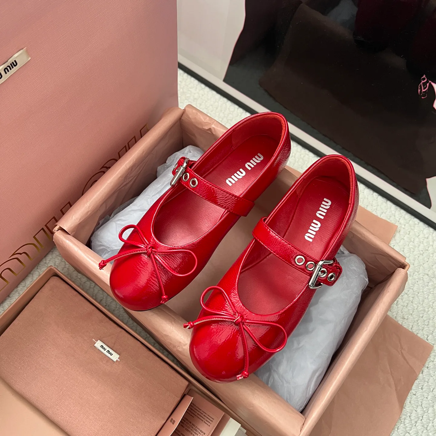 Балетки Женские Miu Miu 11543813