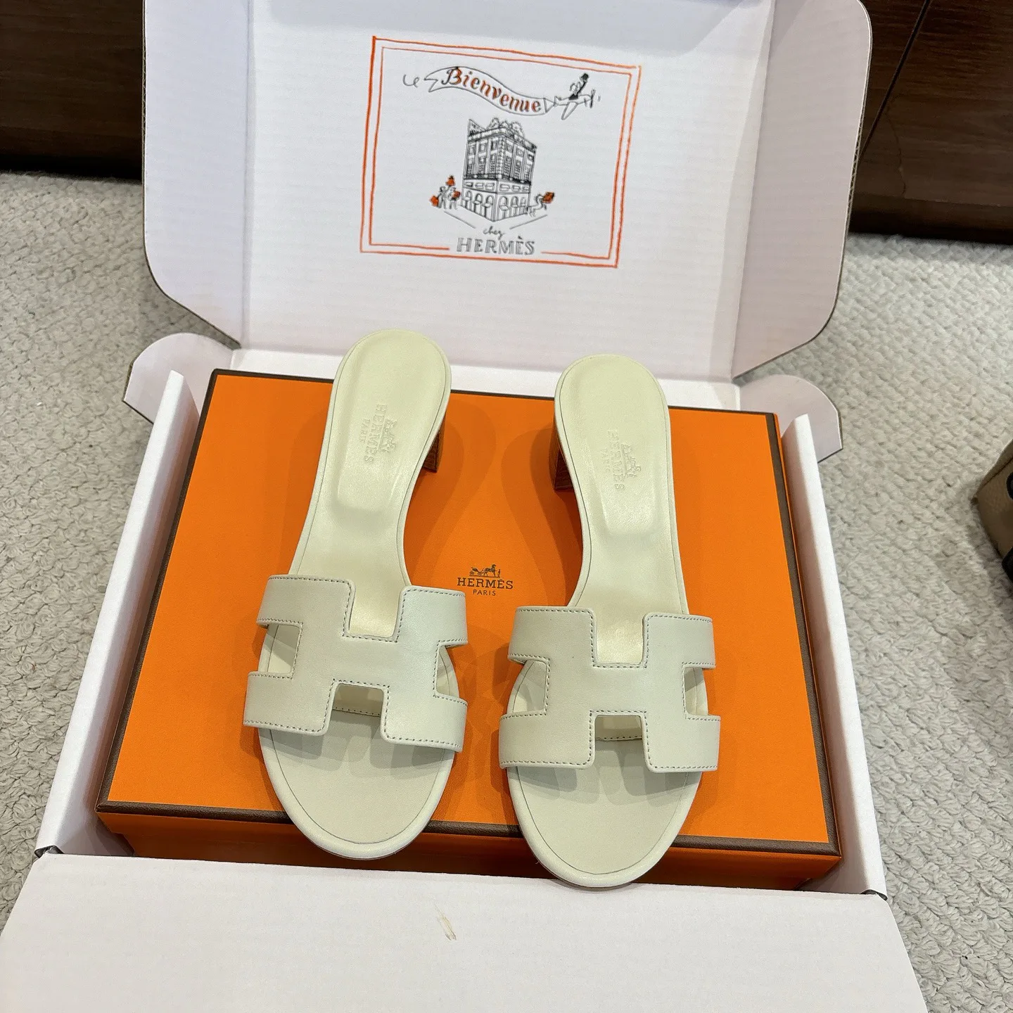 Шлепанцы Женские Hermes 11246034