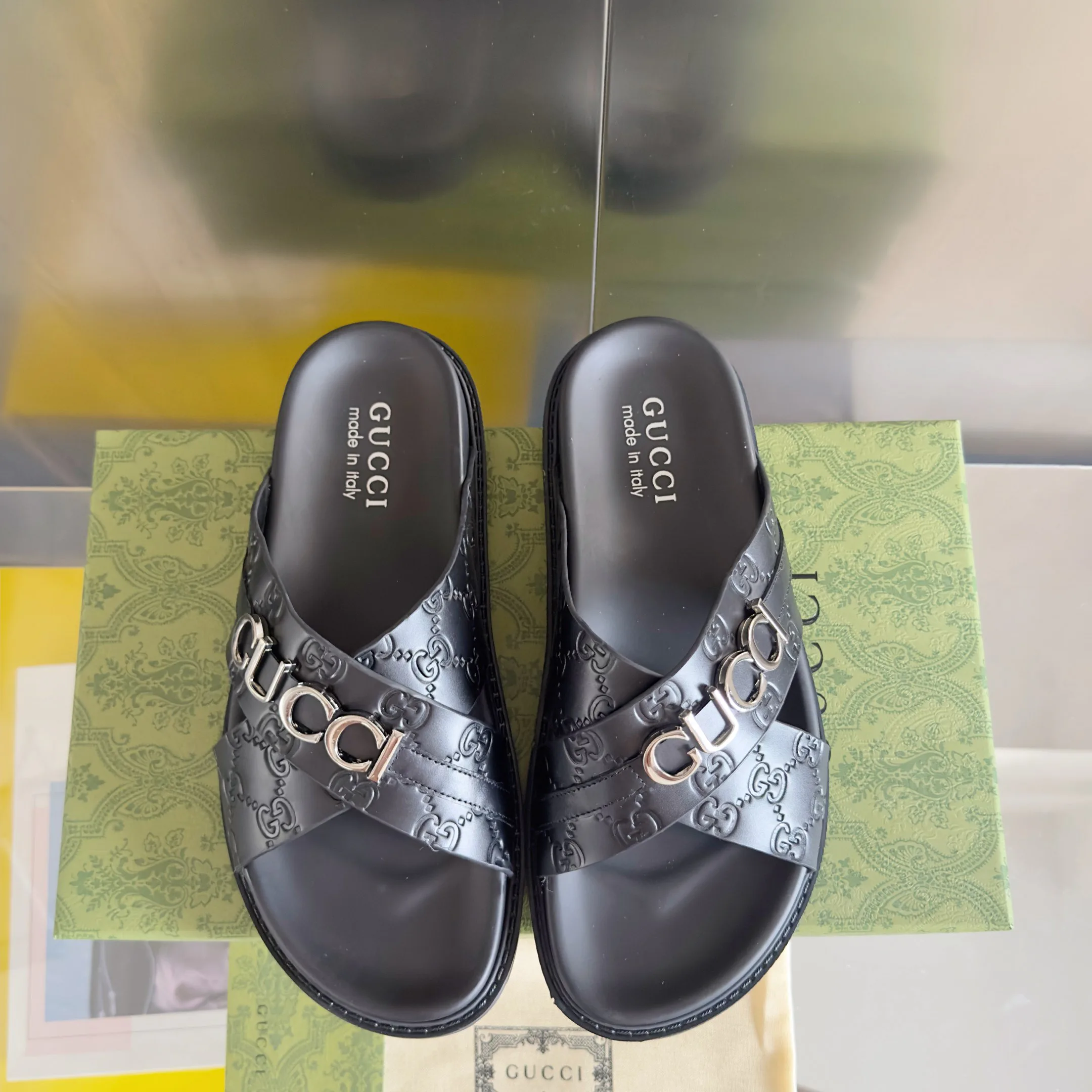 Шлепанцы Женские Gucci 45987