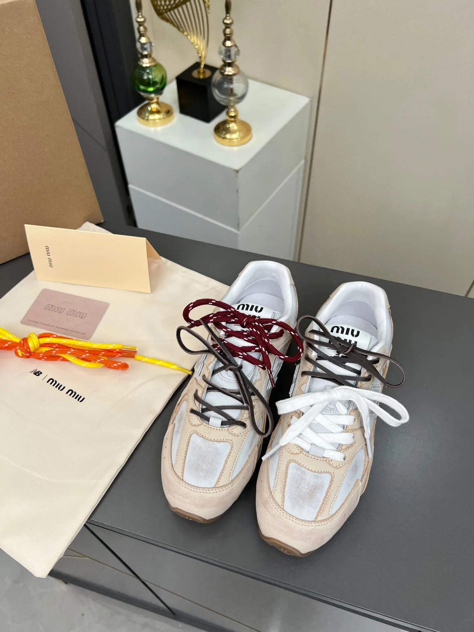 Кроссовки Женские Miu Miu 6449875