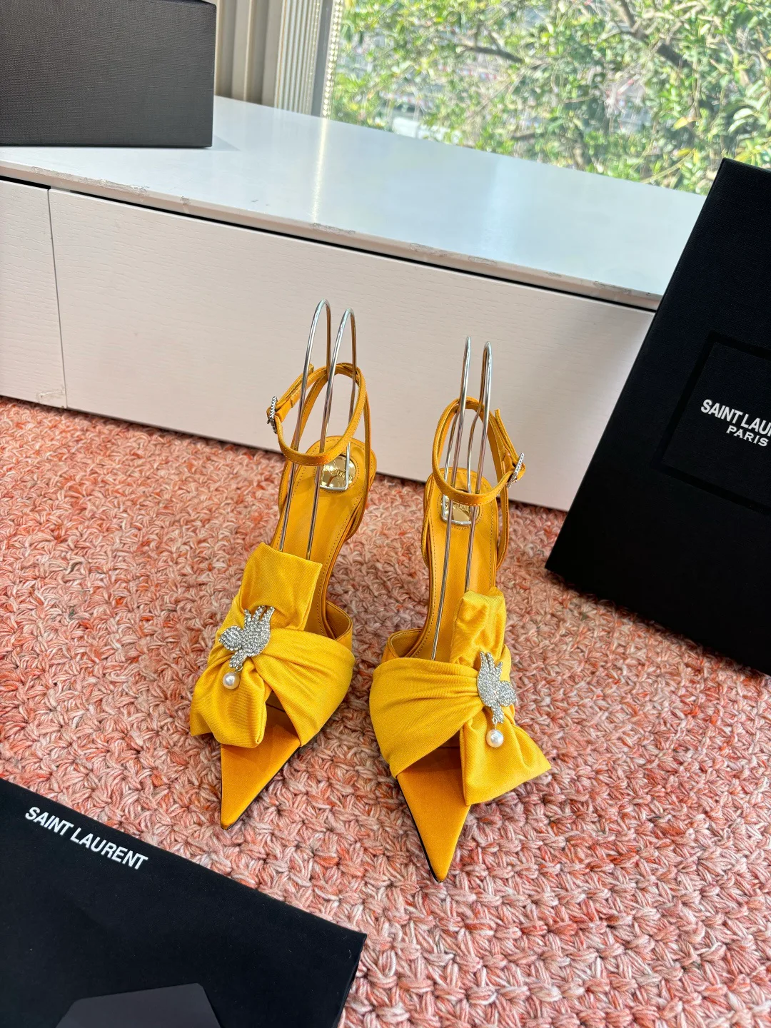 Босоножки Женские Saint Laurent 1262047