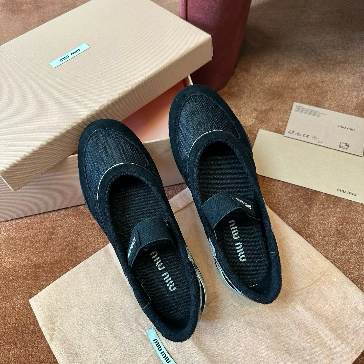 Балетки Женские Miu Miu 18549