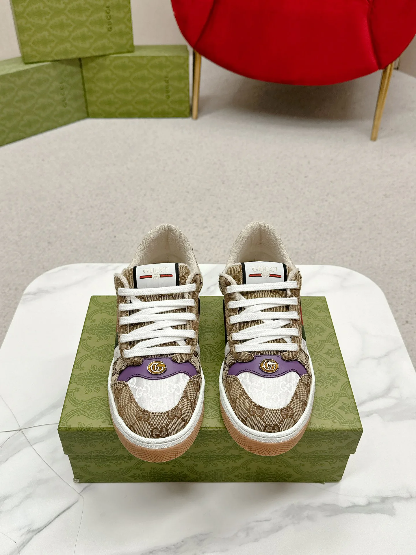 Кеды Женские Gucci 4784231