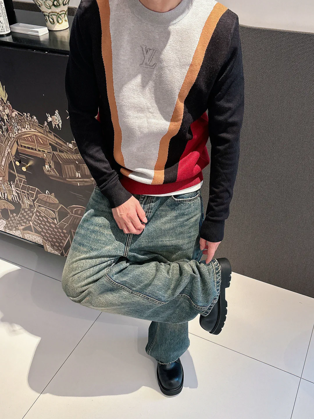 Джемперы И Свитеры Мужские Louis Vuitton 18097553