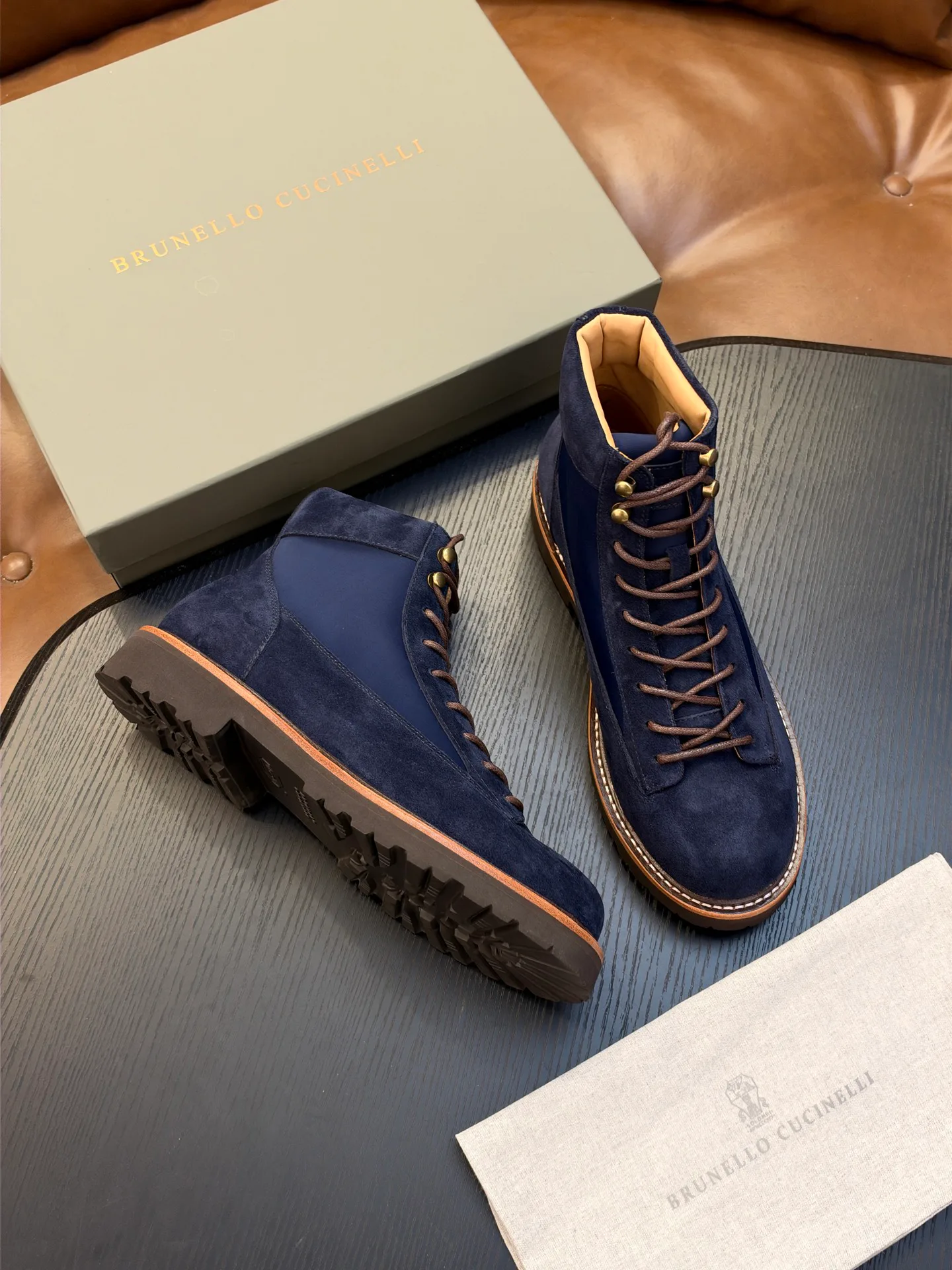 Ботинки Мужские Brunello Cucinelli 18893838