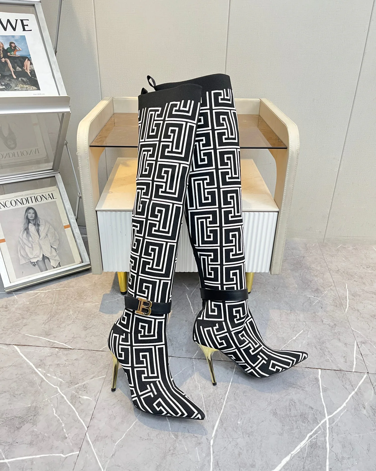 Сапоги Женские Balmain 18104234