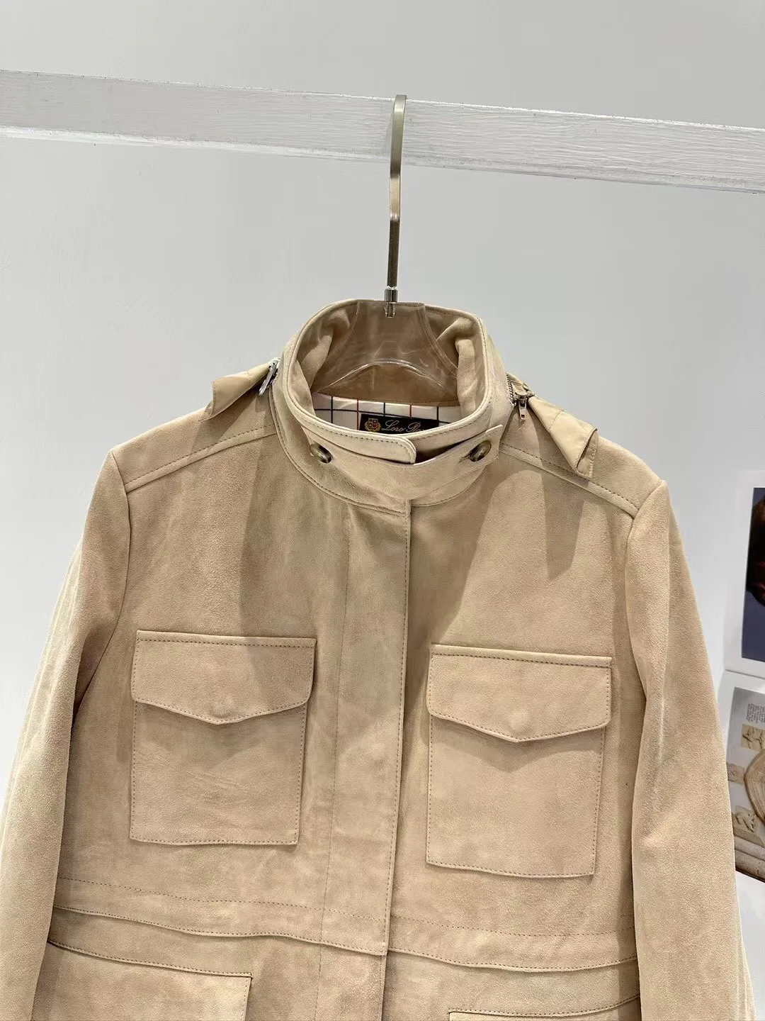 Кожаные Куртки И Дублёнки Женские Loro Piana 11700606