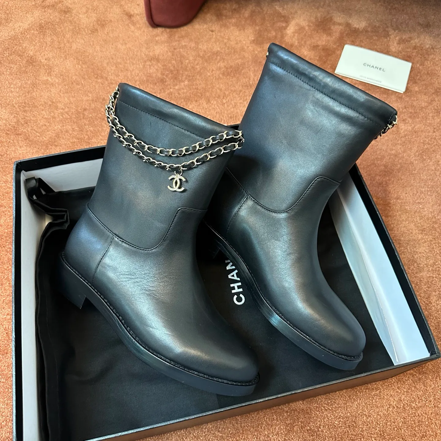 Ботинки Женские Chanel 541957