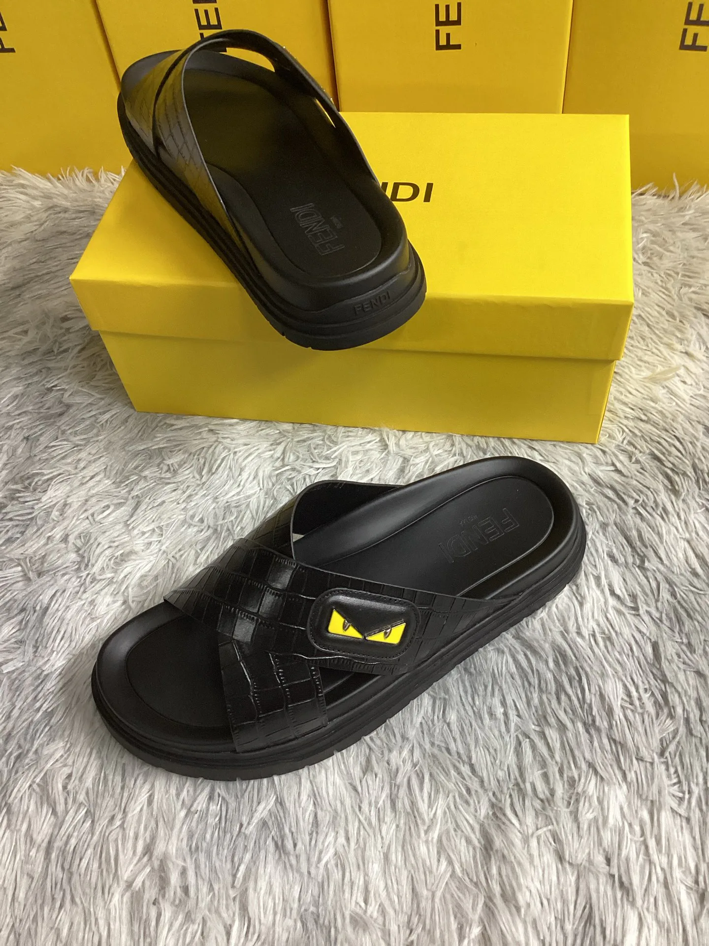 Шлепанцы Мужские Fendi 13353282