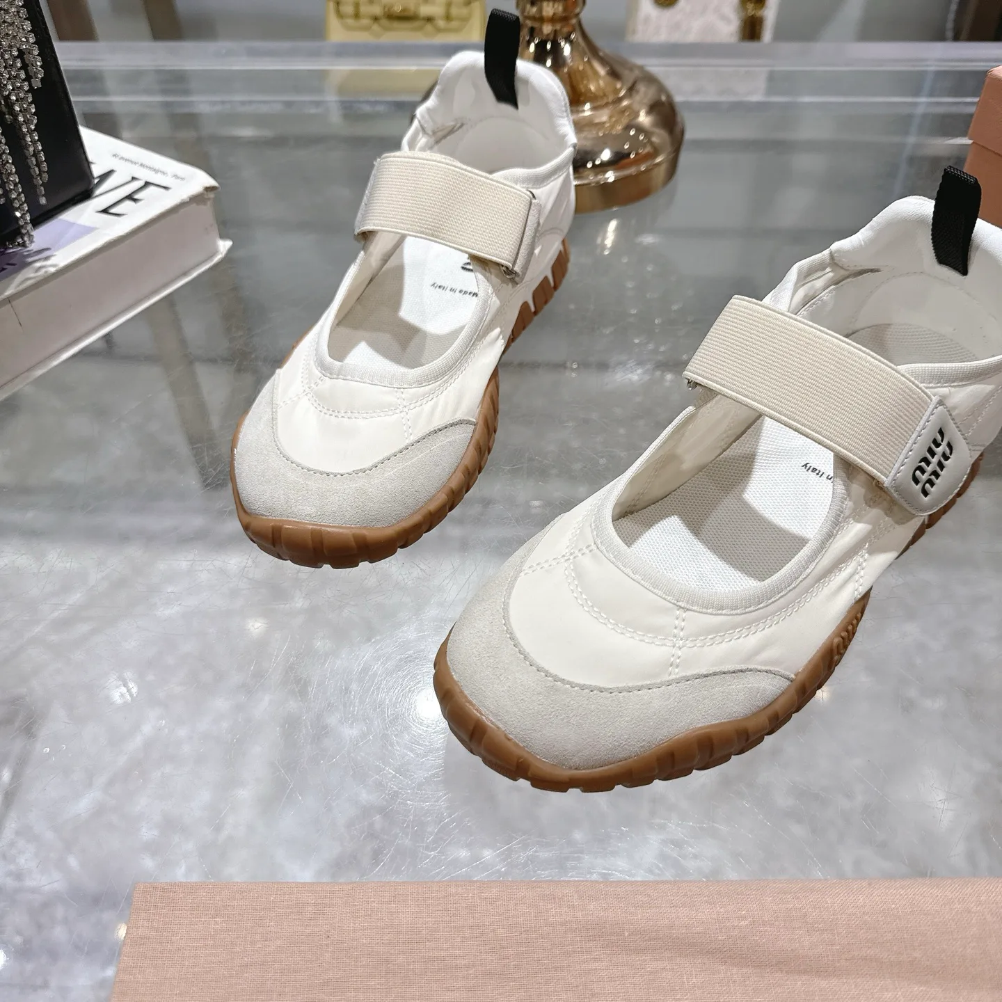 Кроссовки Женские Miu Miu 397971