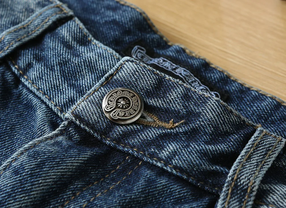 Джинсы Мужские Chrome Hearts 17904863