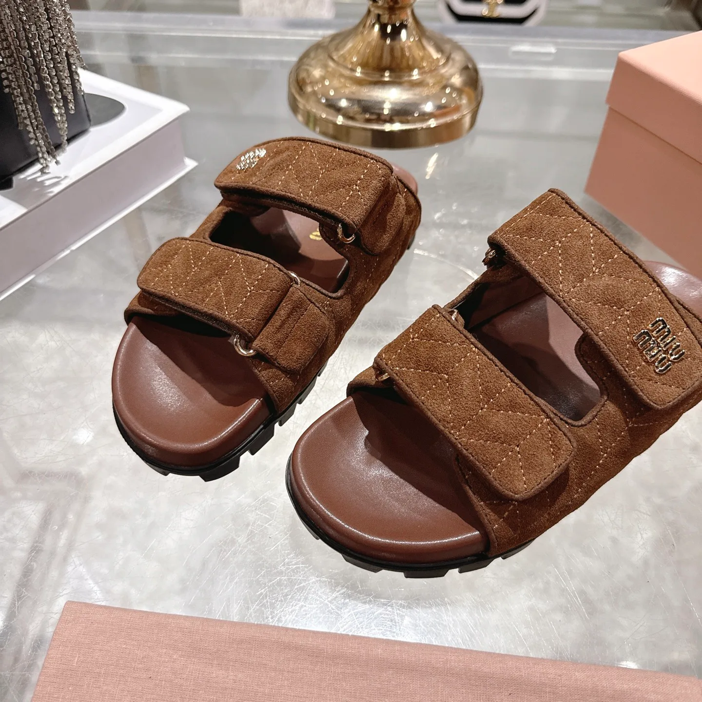 Сандалии Женские Miu Miu 12868598