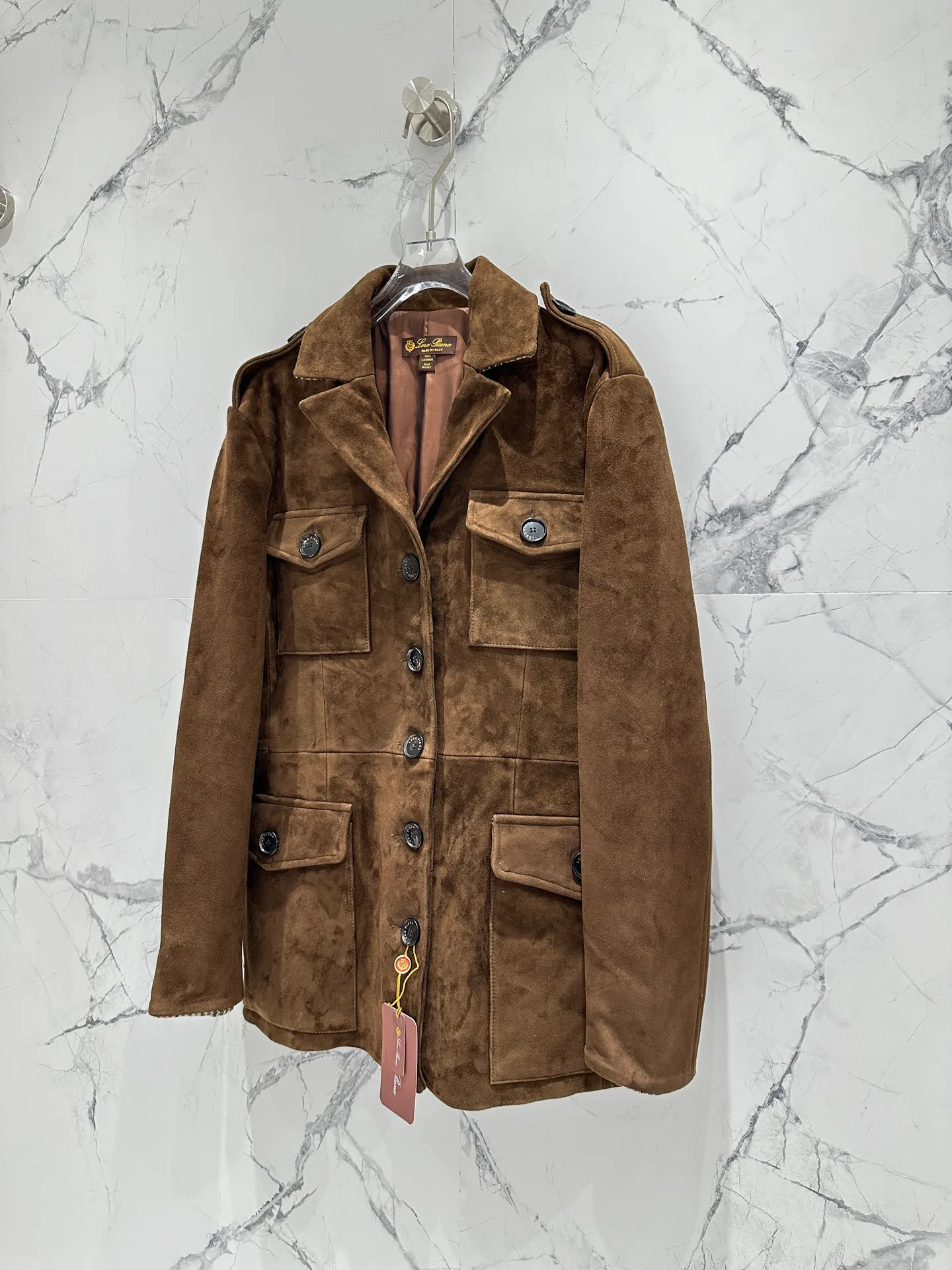 Кожаные Куртки И Дублёнки Женские Loro Piana 18593015