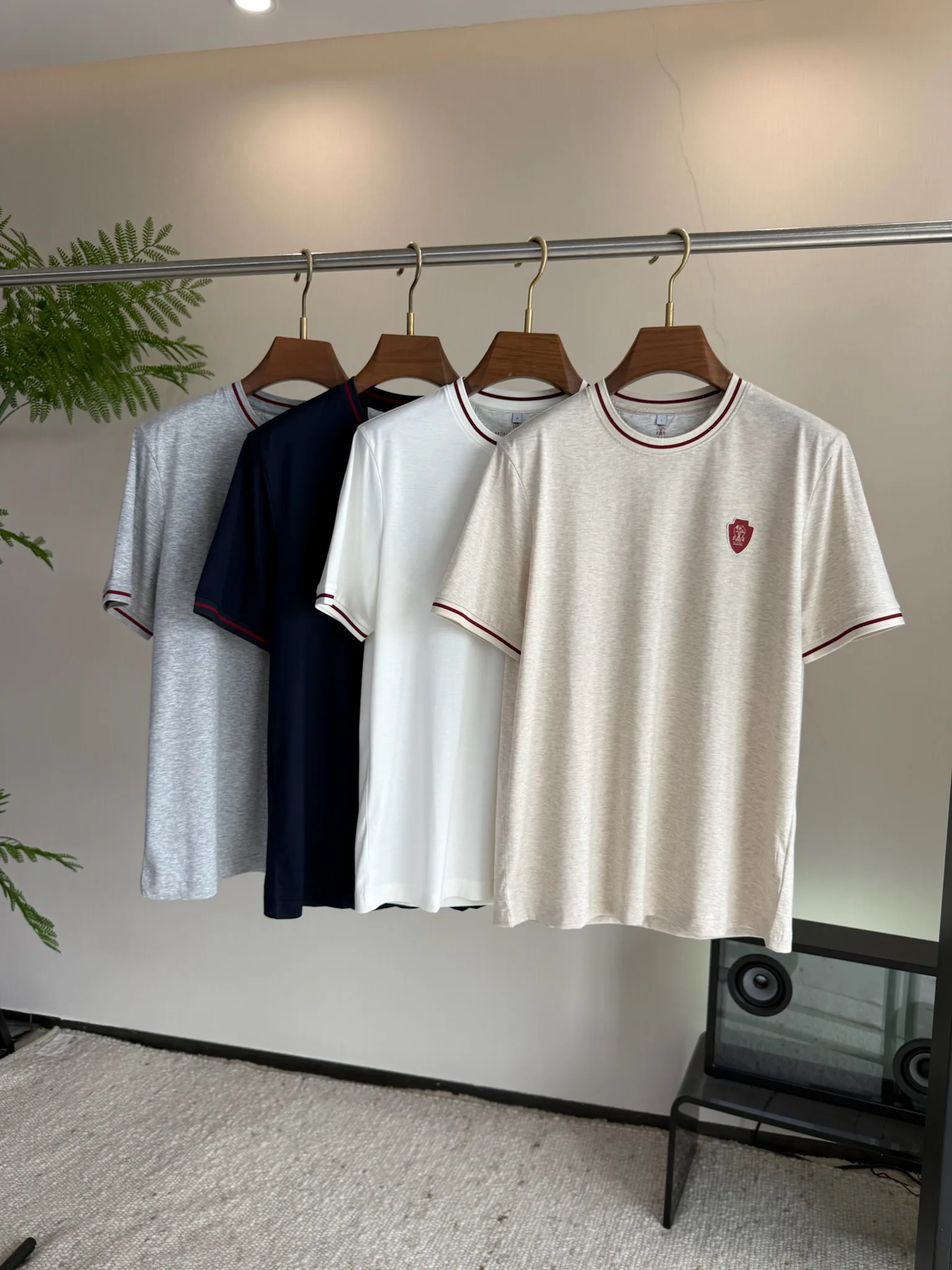 Футболки Мужские Brunello Cucinelli 13182347