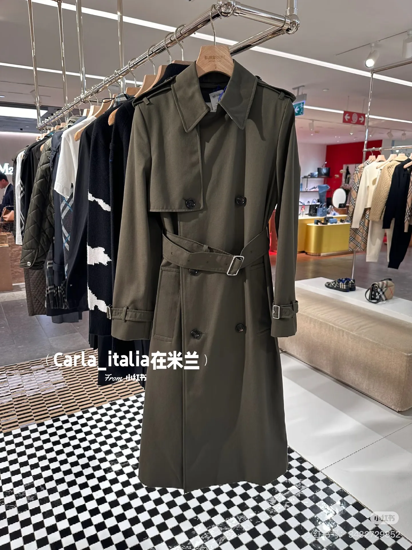 Тренчи Женские Burberry 3884831