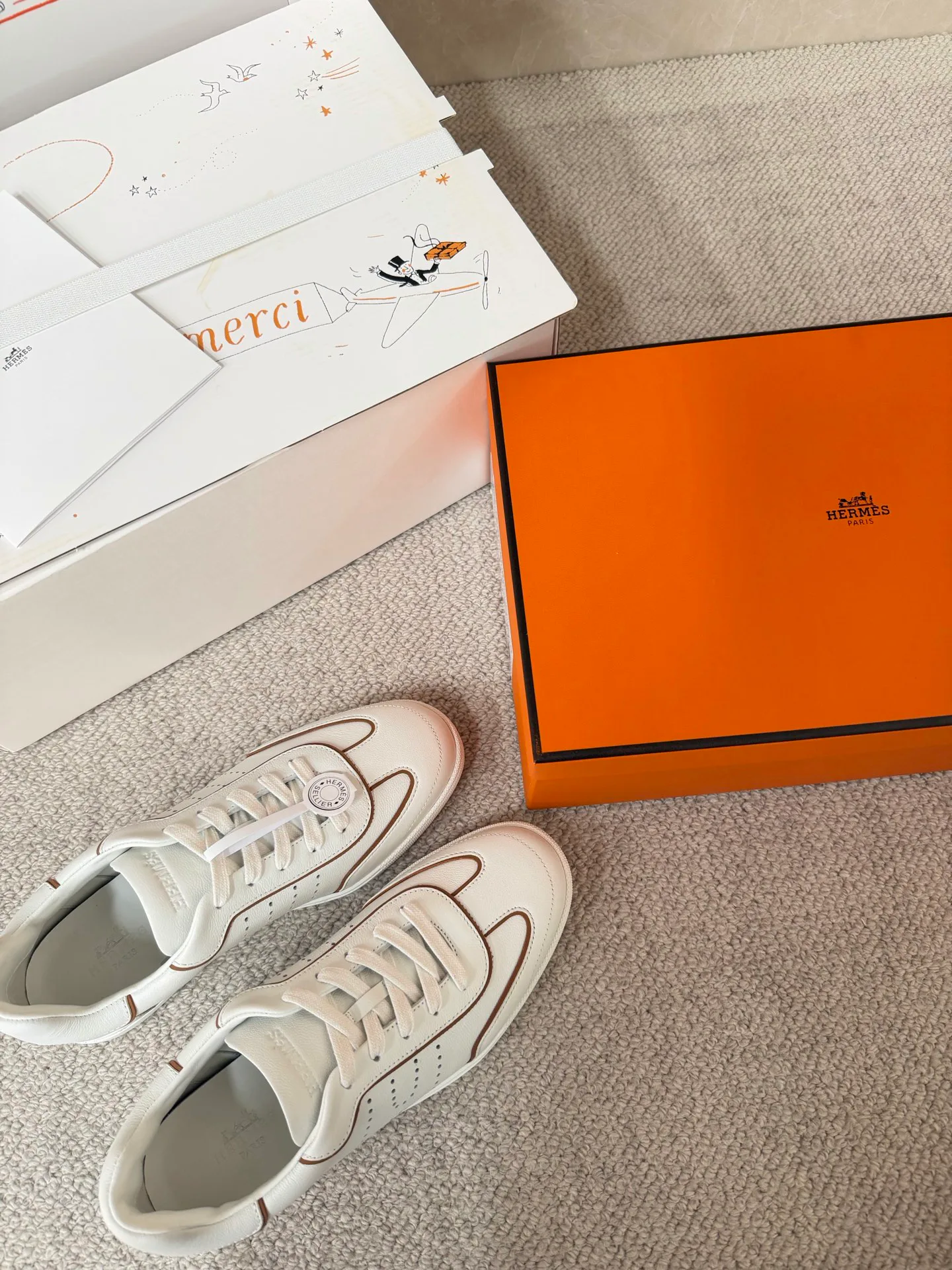 Кроссовки Женские Hermes 1559794