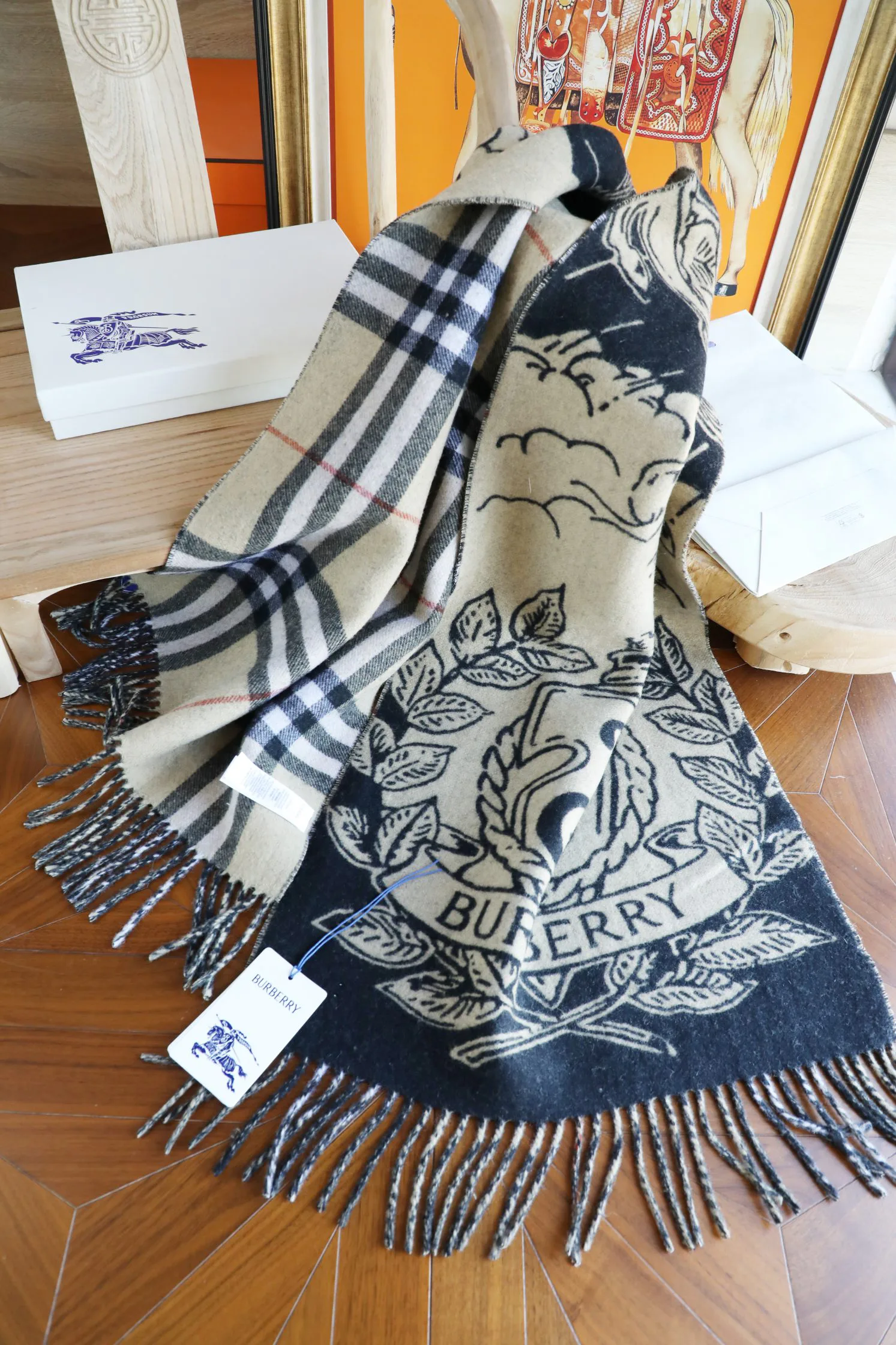 Шарфы Burberry 1338116