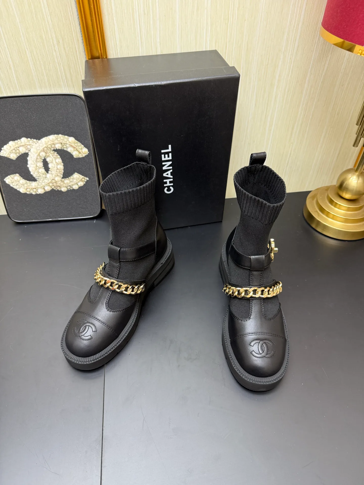 Ботинки Женские Chanel 805348